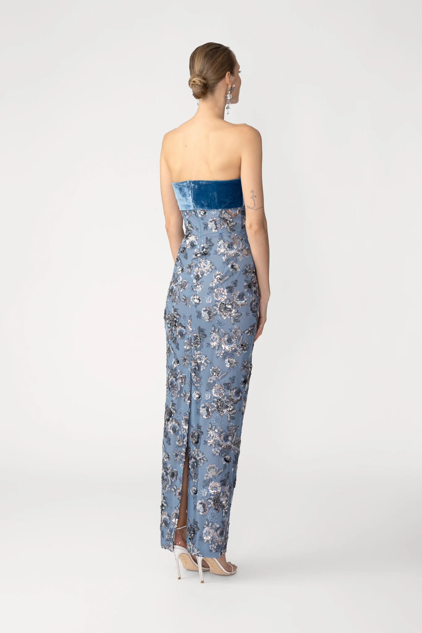 Adrian Embroidered Gown - Image 5