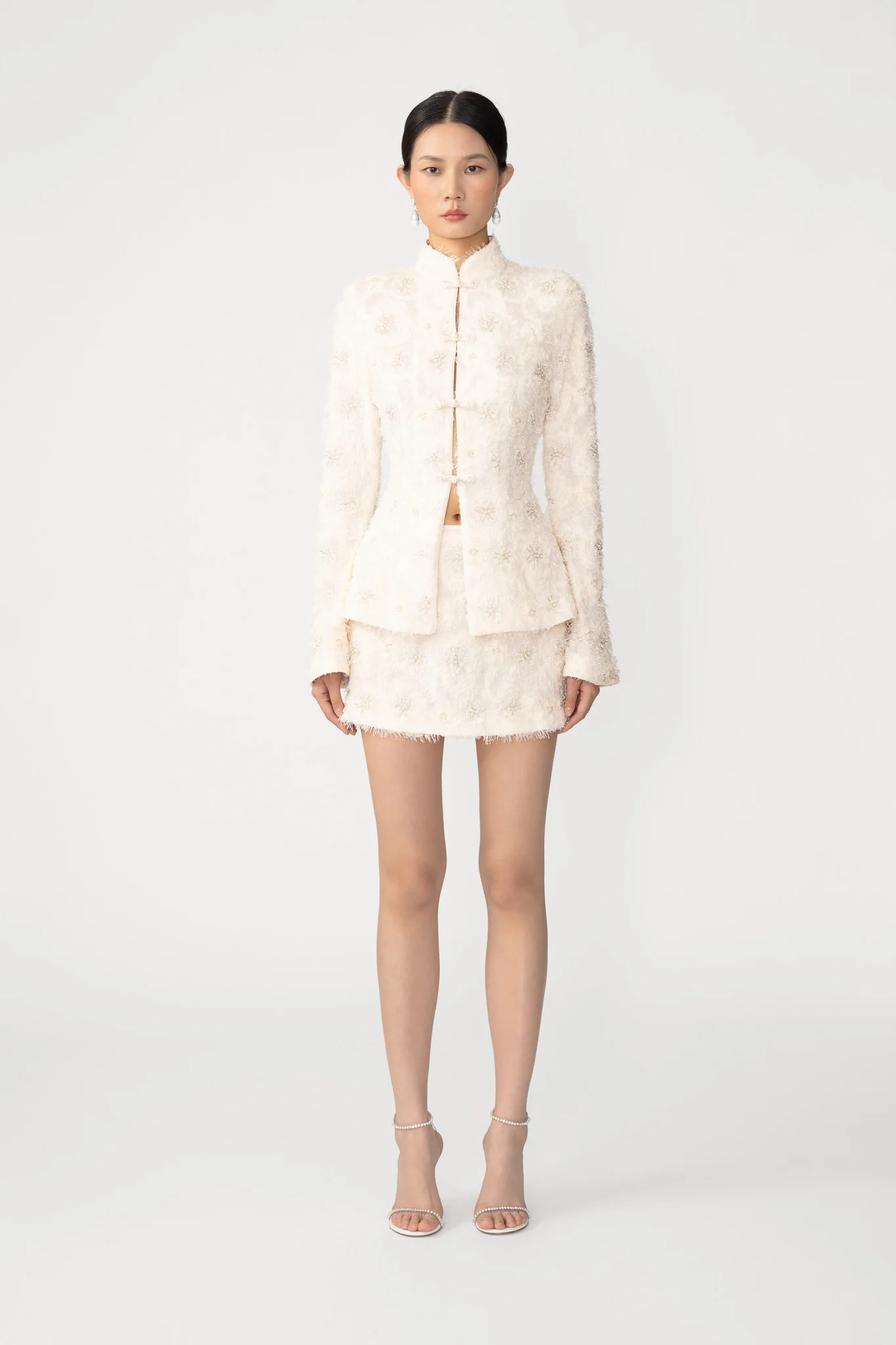 Aja Embroidered Skirt - Image 6