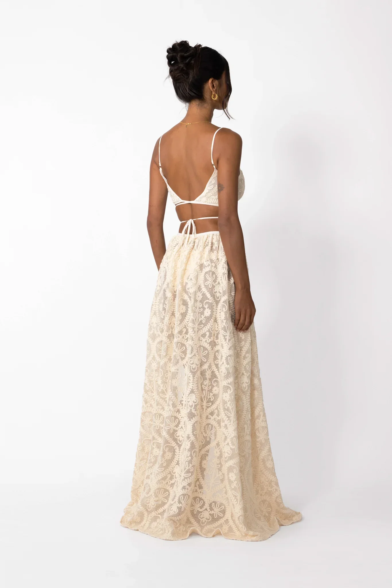 Amare Crochet Maxi Skirt - Image 3