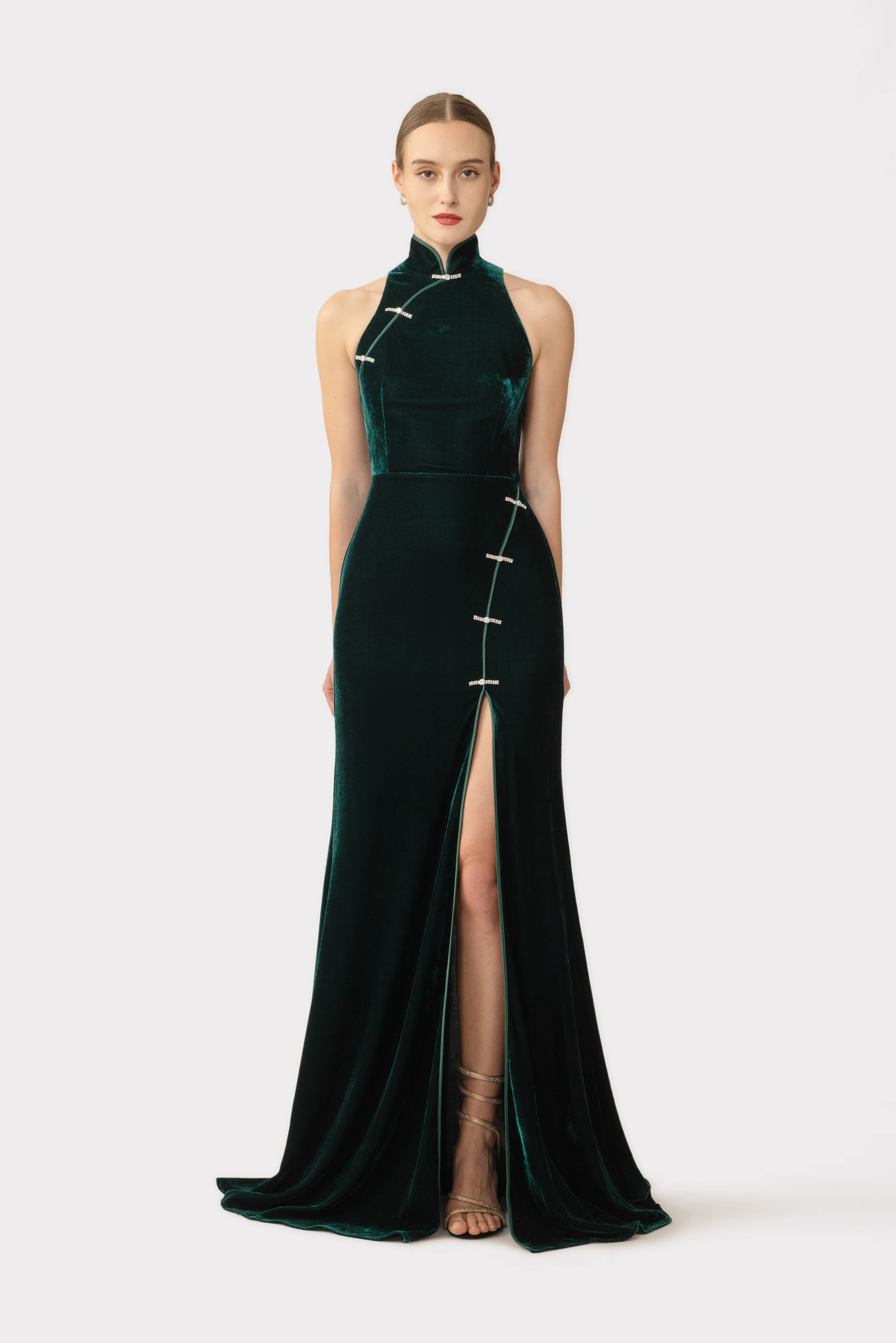 Ariana Velvet Gown