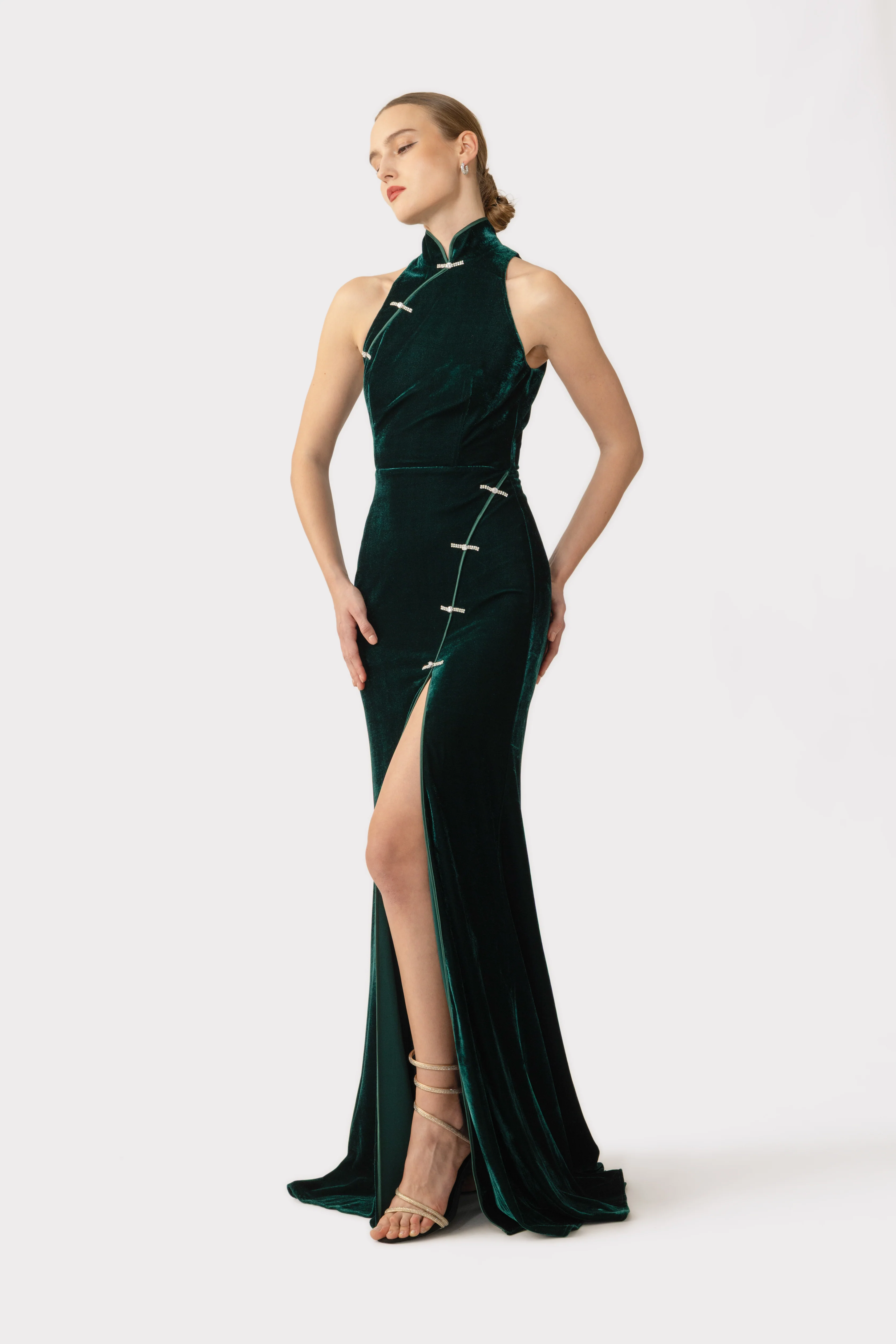 Ariana Velvet Gown - Image 2