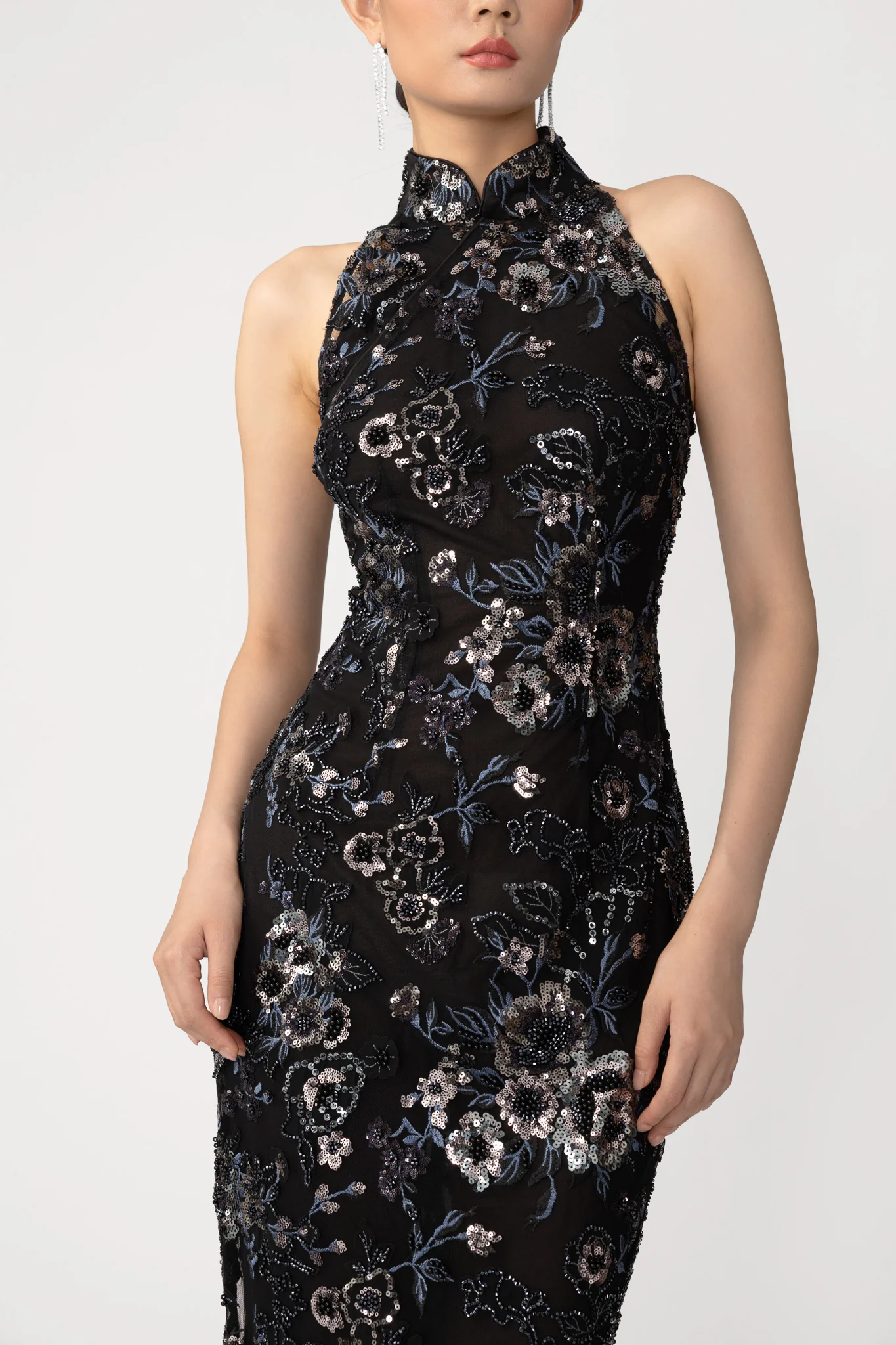 Arielle Embroidered Maxi Dress - Image 3