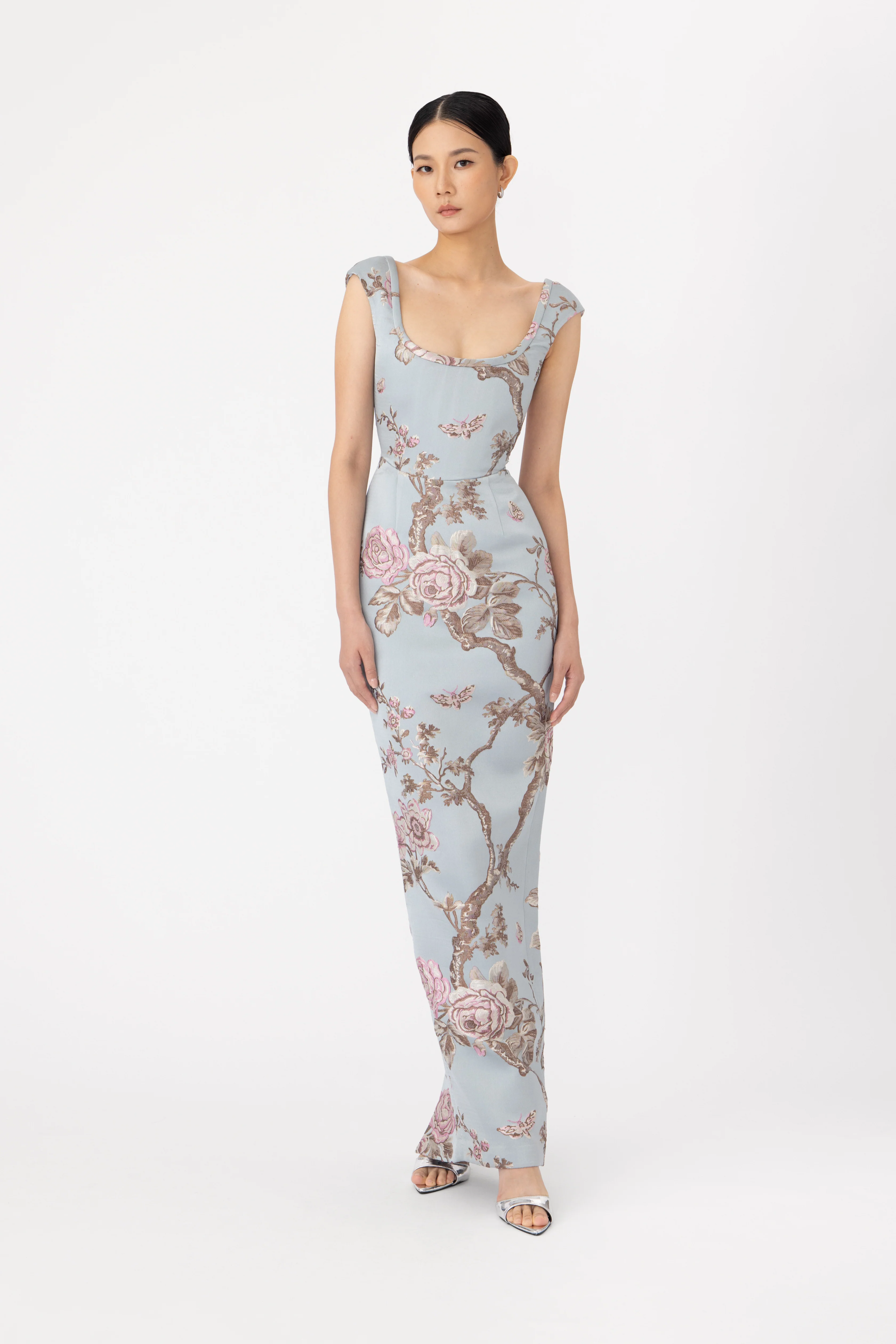 Brooke Brocade Gown