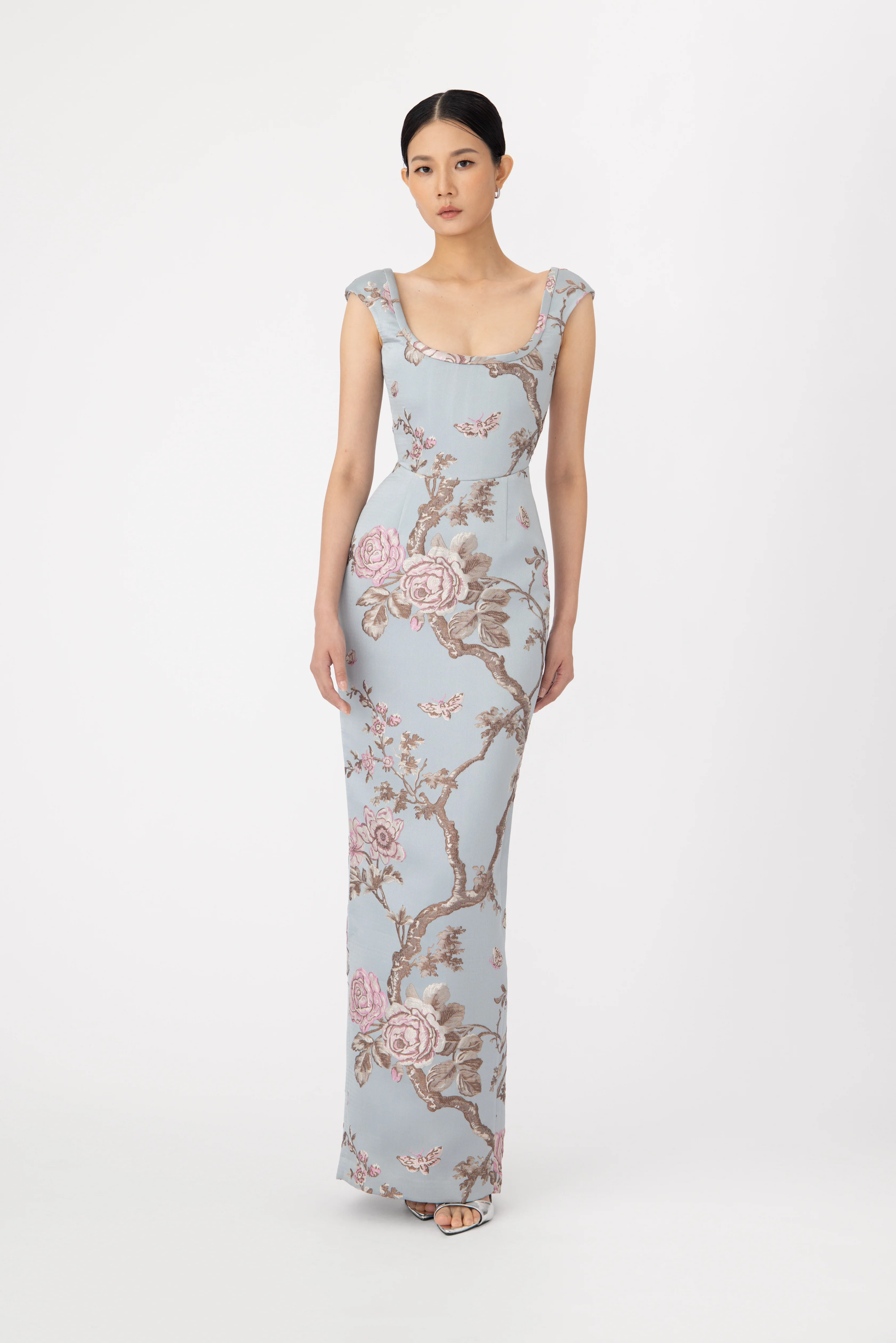 Brooke Brocade Gown - Image 3