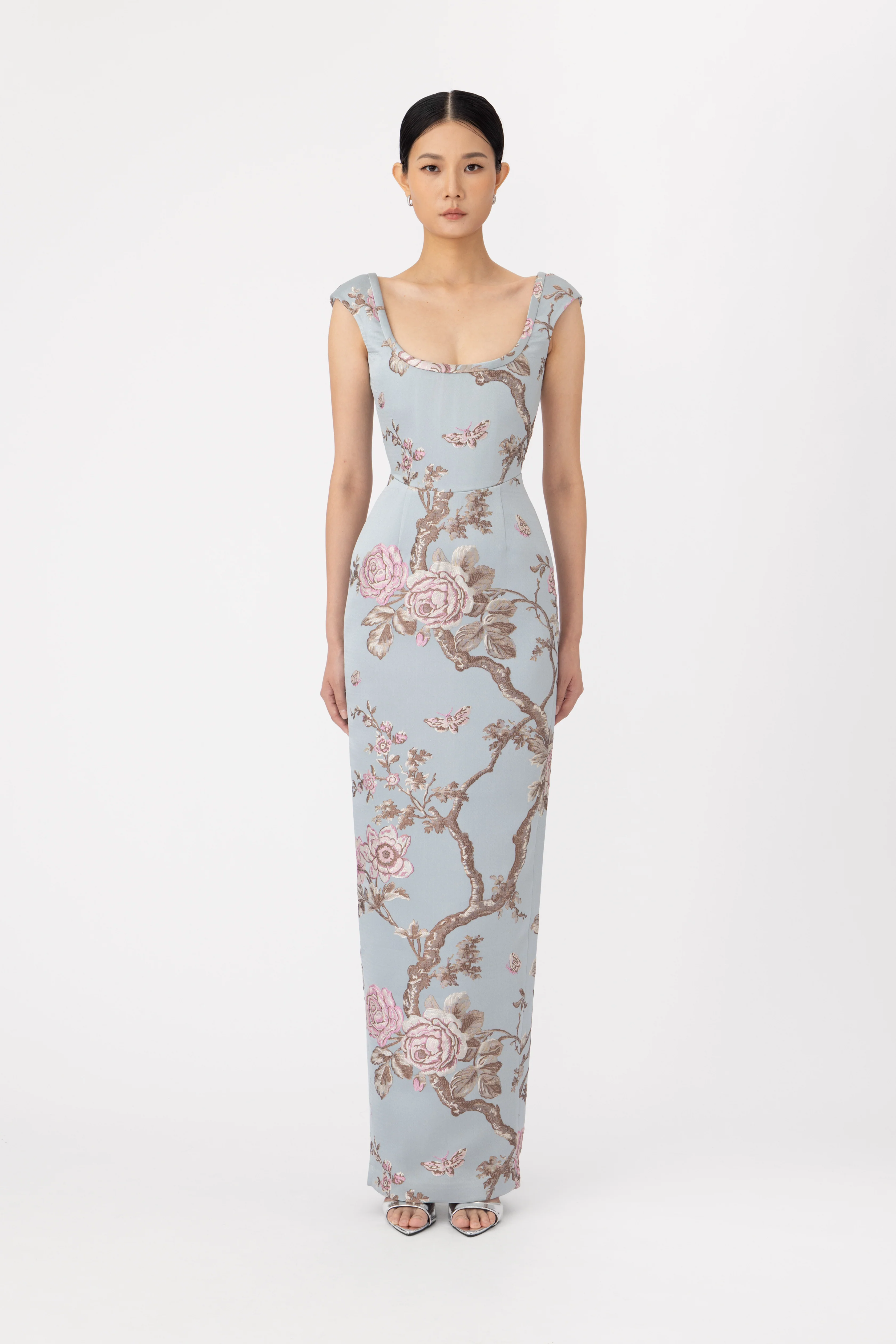 Brooke Brocade Gown - Image 4