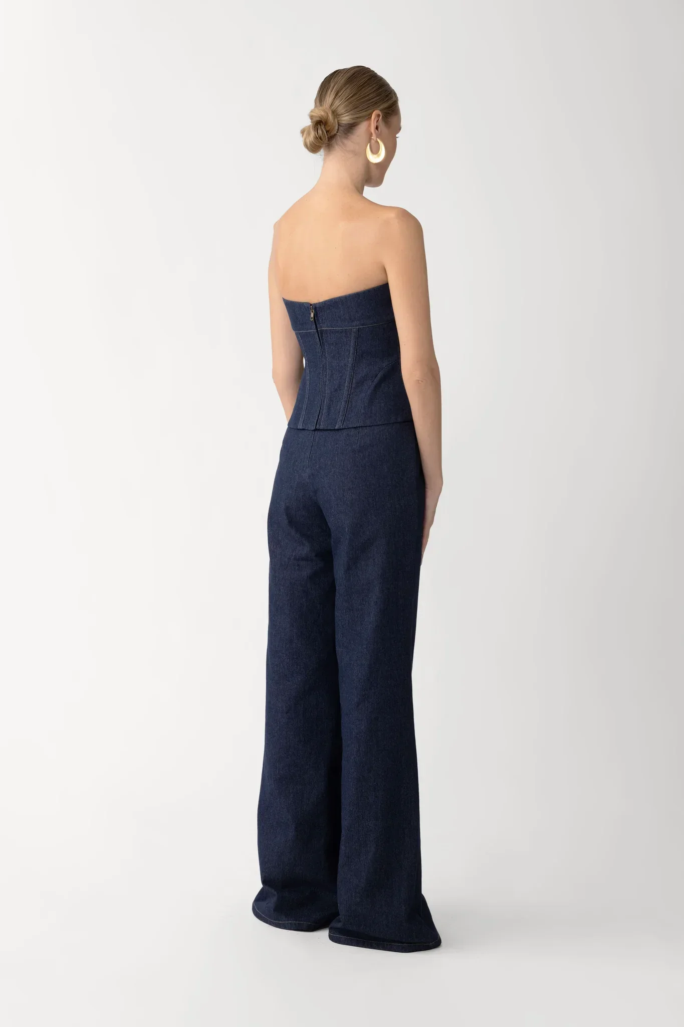 Brooklyn Denim Corset Top - Image 4