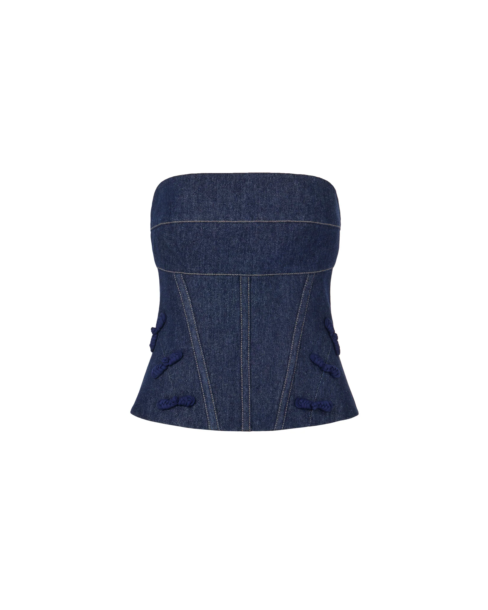 Brooklyn Denim Corset Top - Image 5
