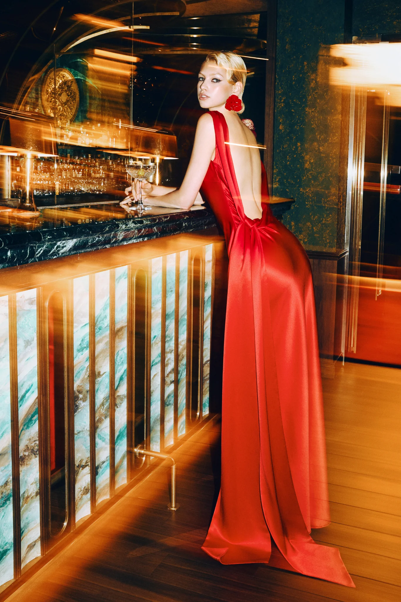 Callie Satin Gown - Image 2