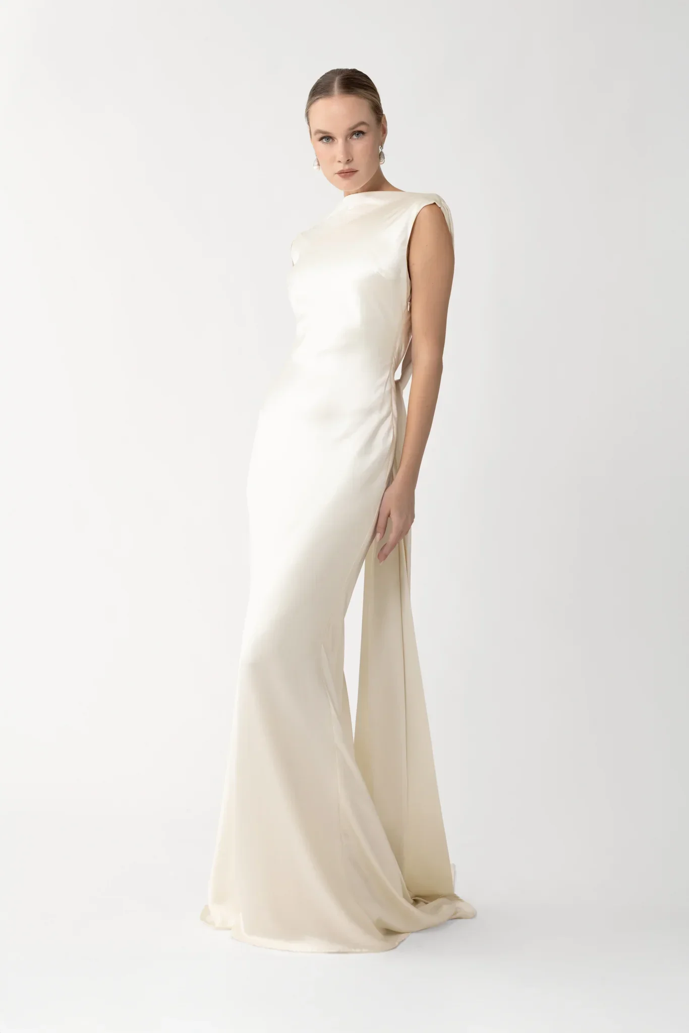 Cassandra Satin Gown - Image 3