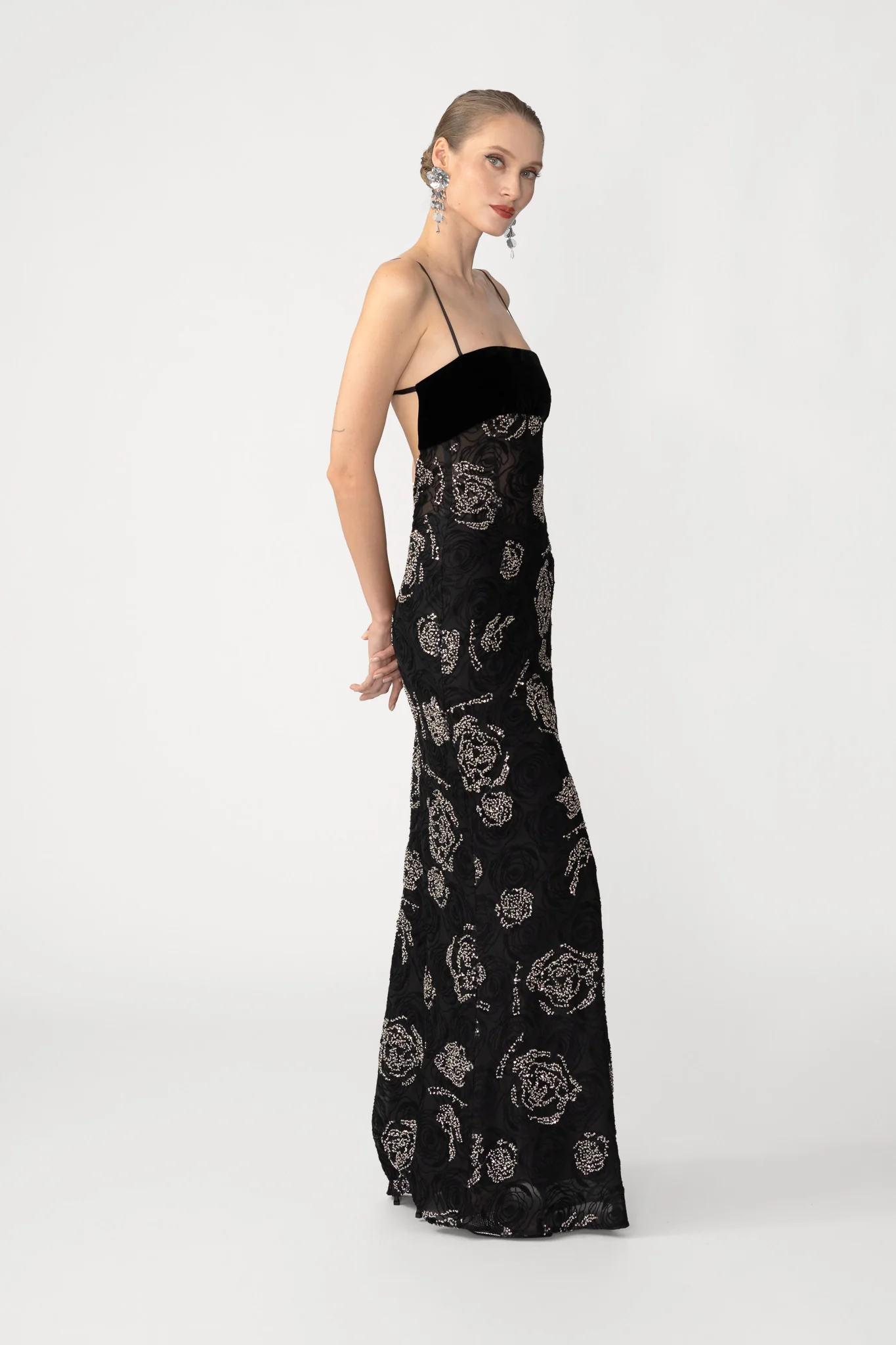Celeste Embroidered Gown - Image 4