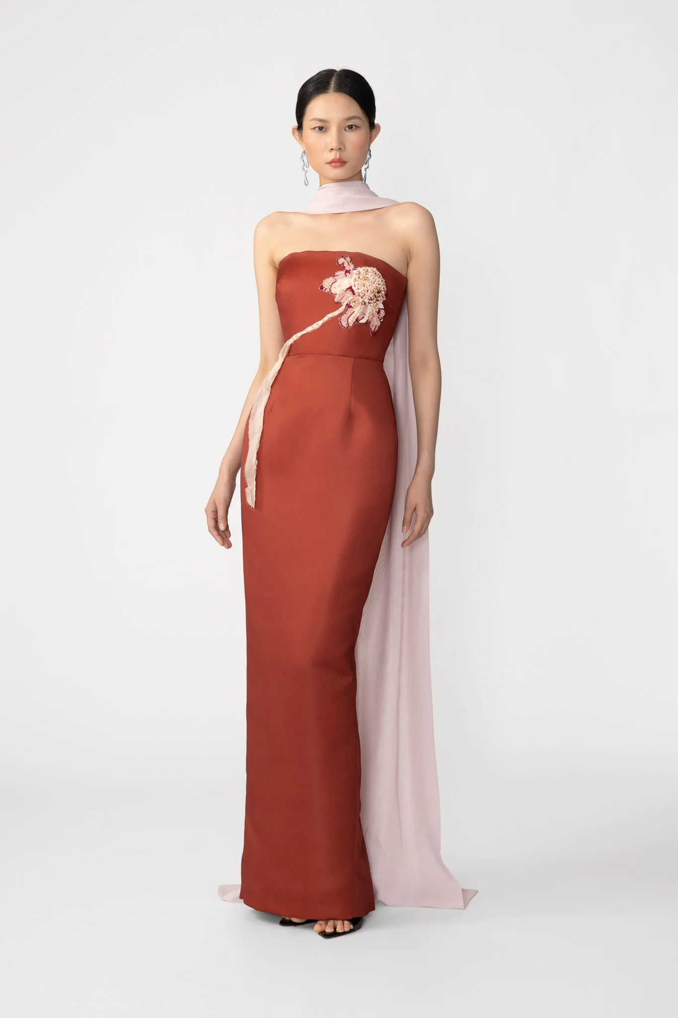 Cherrie Satin Gown - Image 3