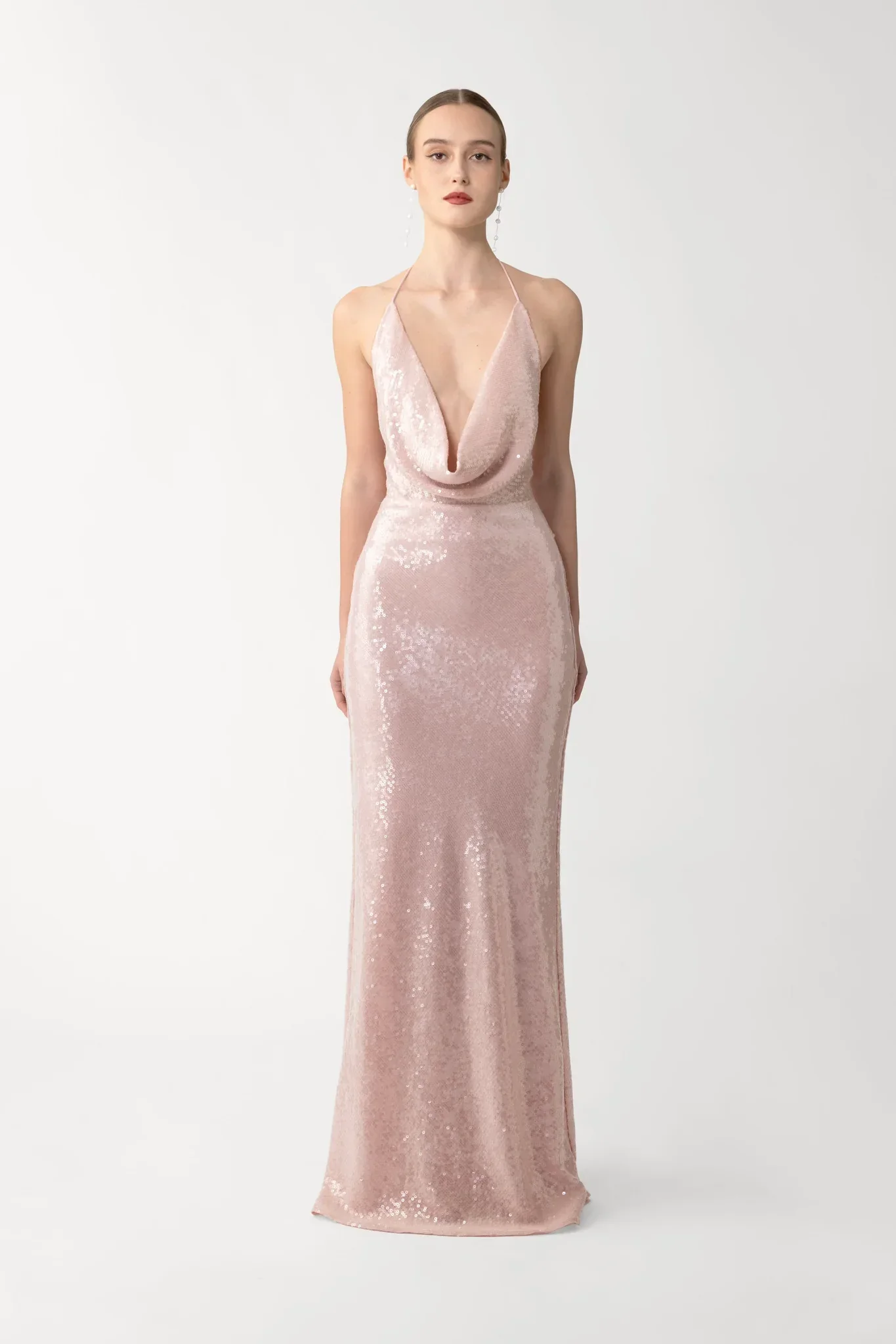 Claudia Sequined Gown - Image 3