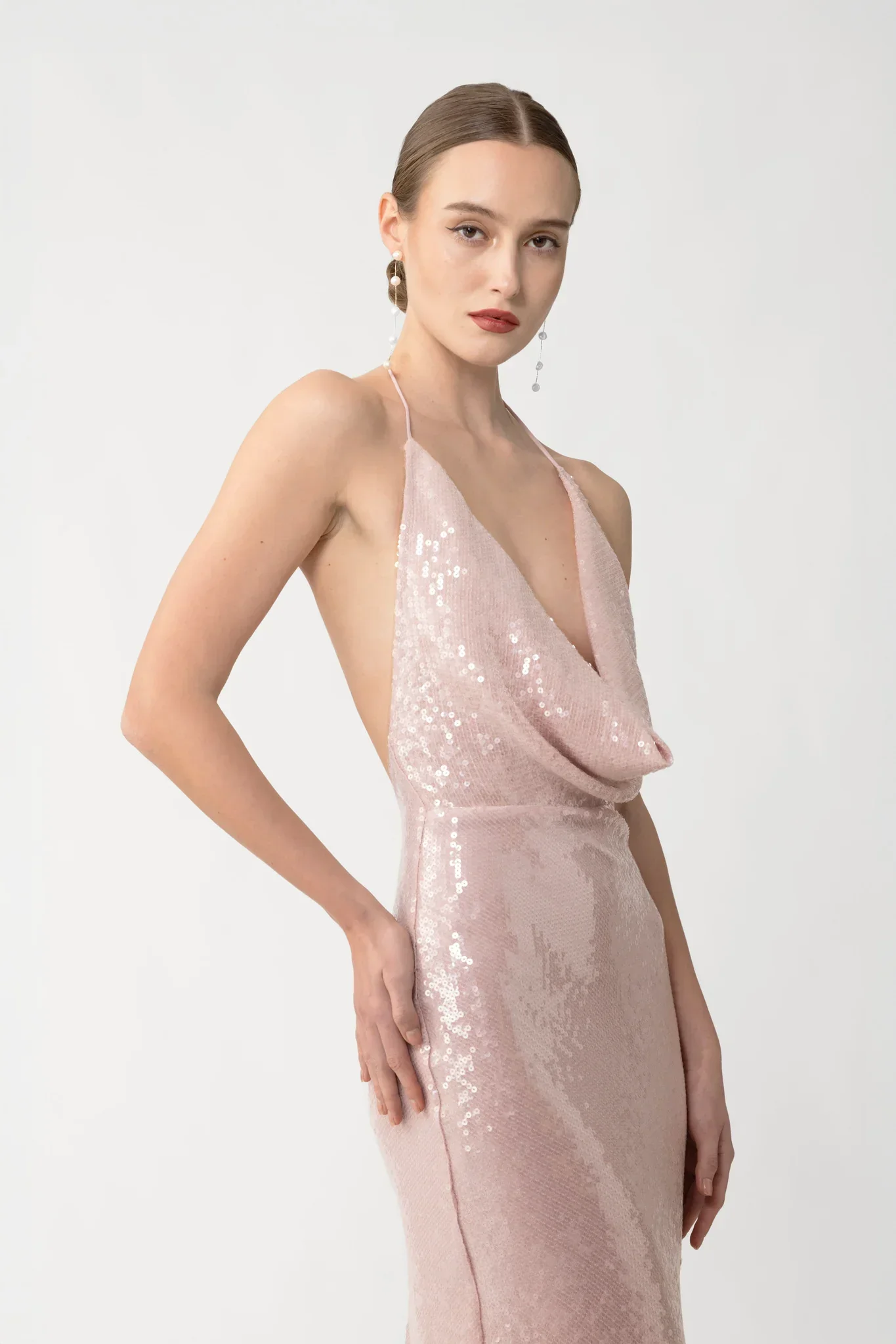Claudia Sequined Gown - Image 4