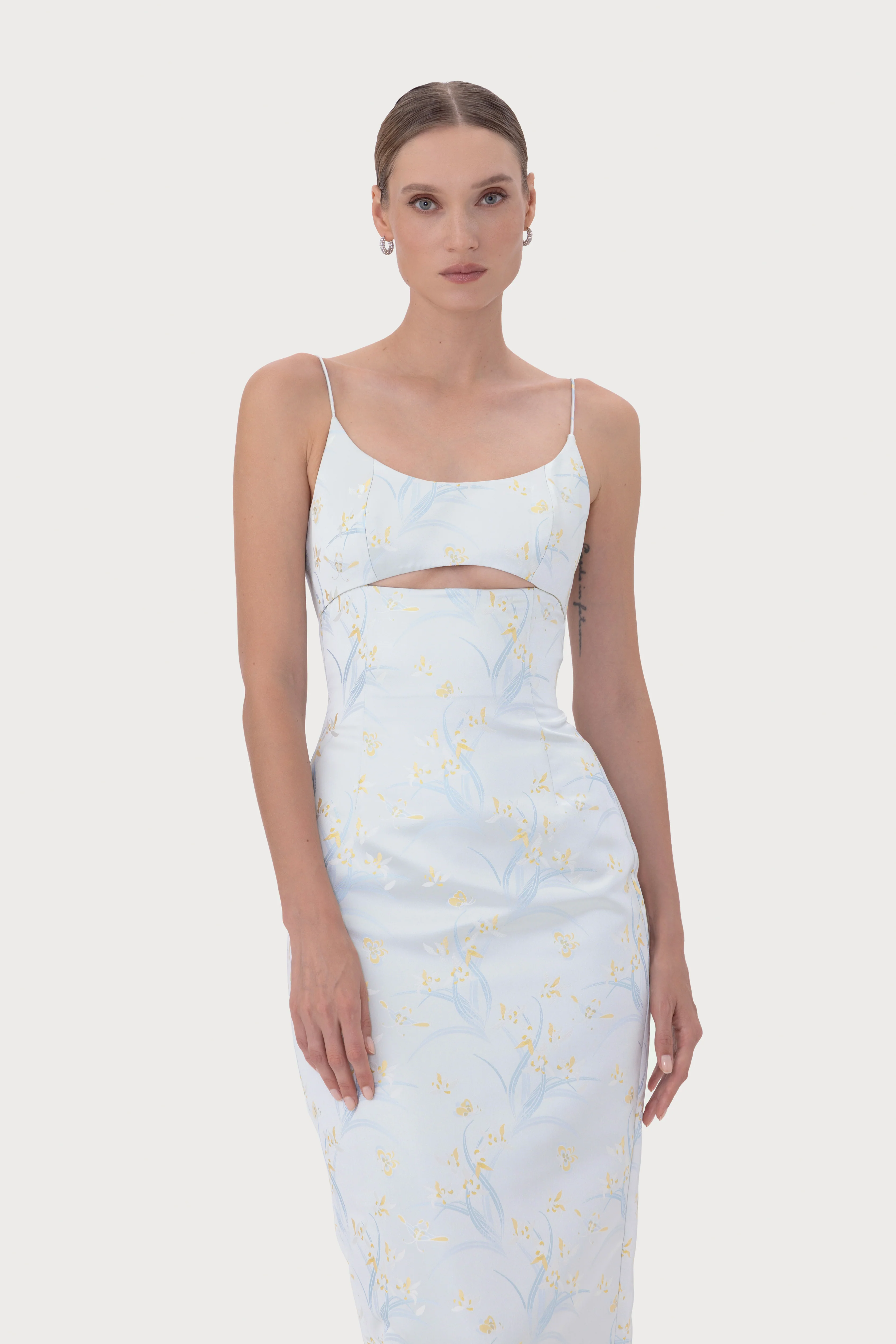 Constance Jacquard Gown - Image 3