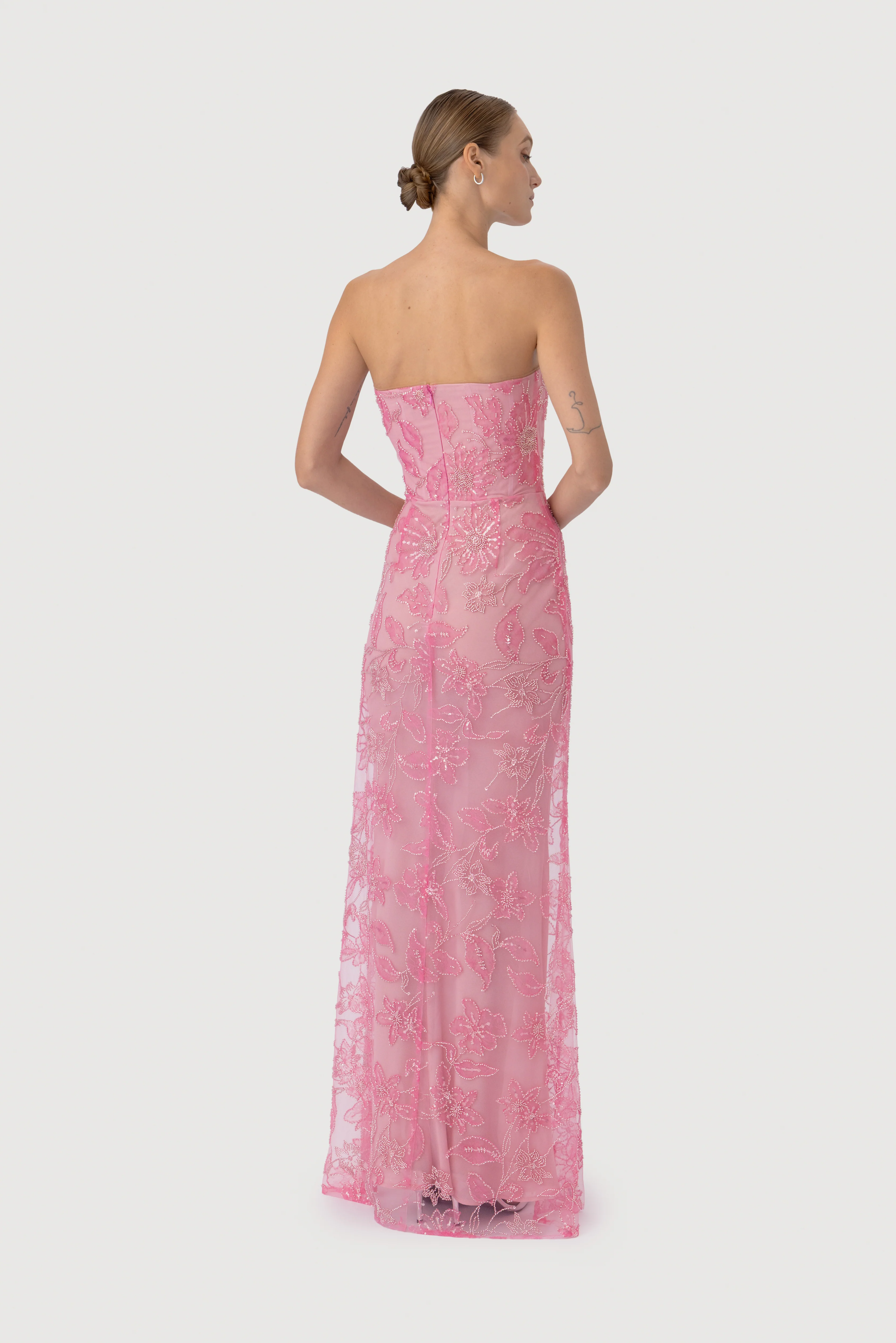 Courtney Strapless Maxi Dress - Image 3