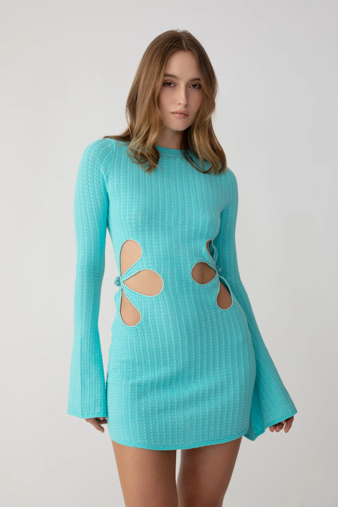 Dallas Knit Mini Dress - Image 3