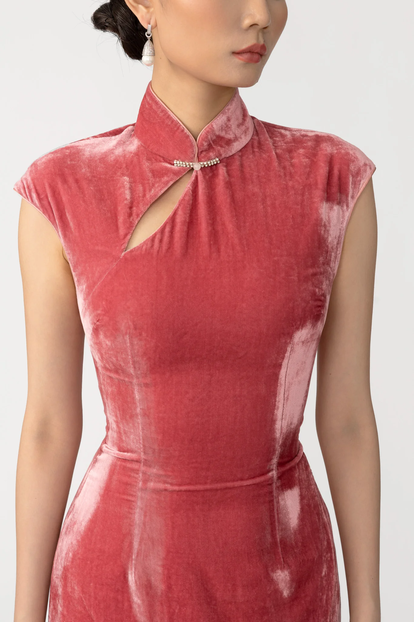 Dawn Velvet Mini Dress - Image 3