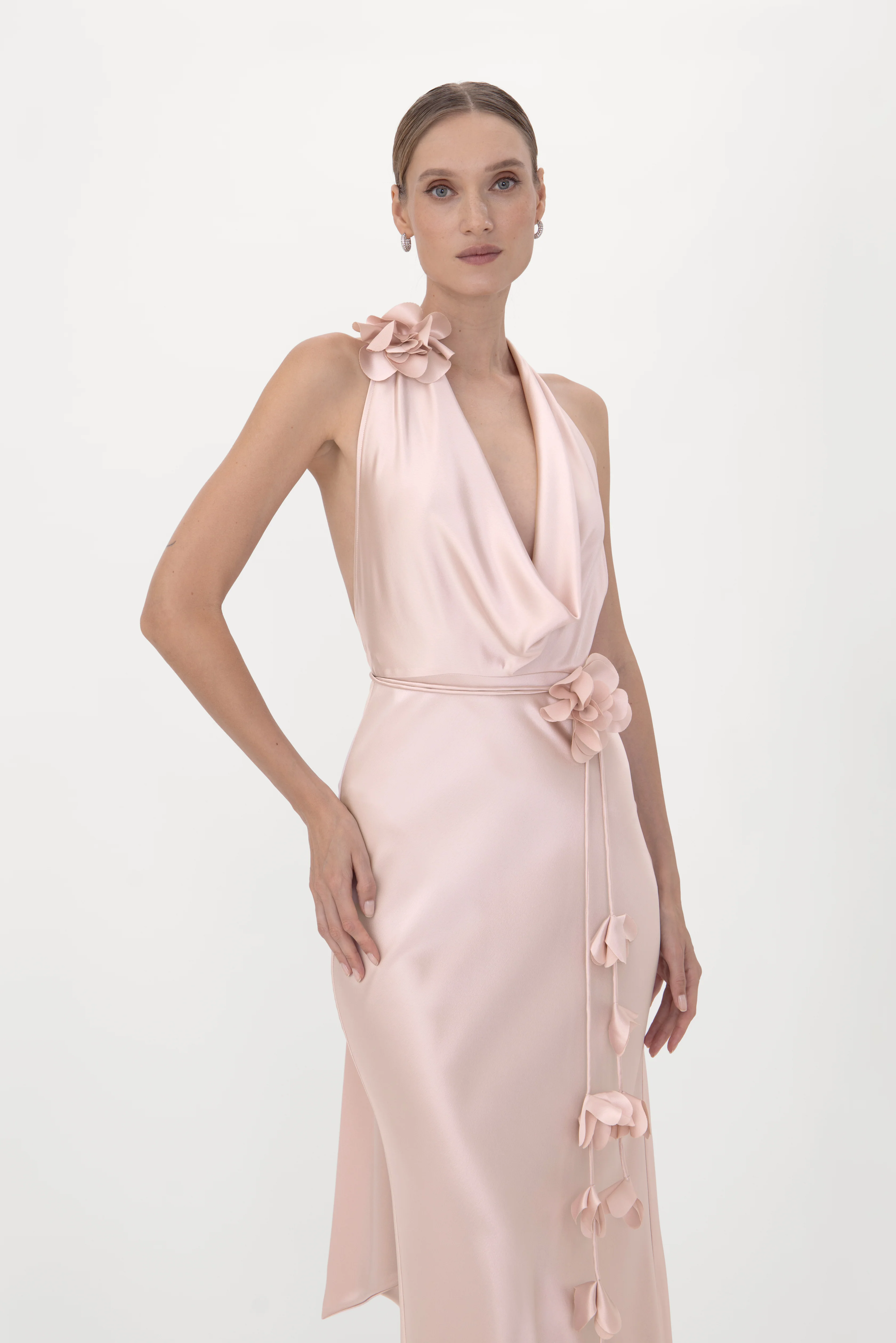 Delphine Satin Gown - Image 2