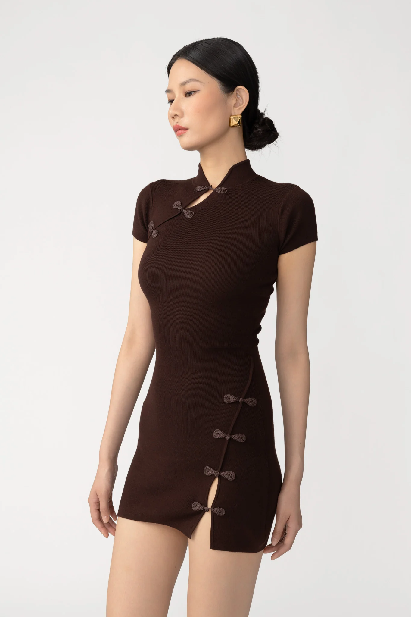 Denali Knit Mini Dress - Image 3