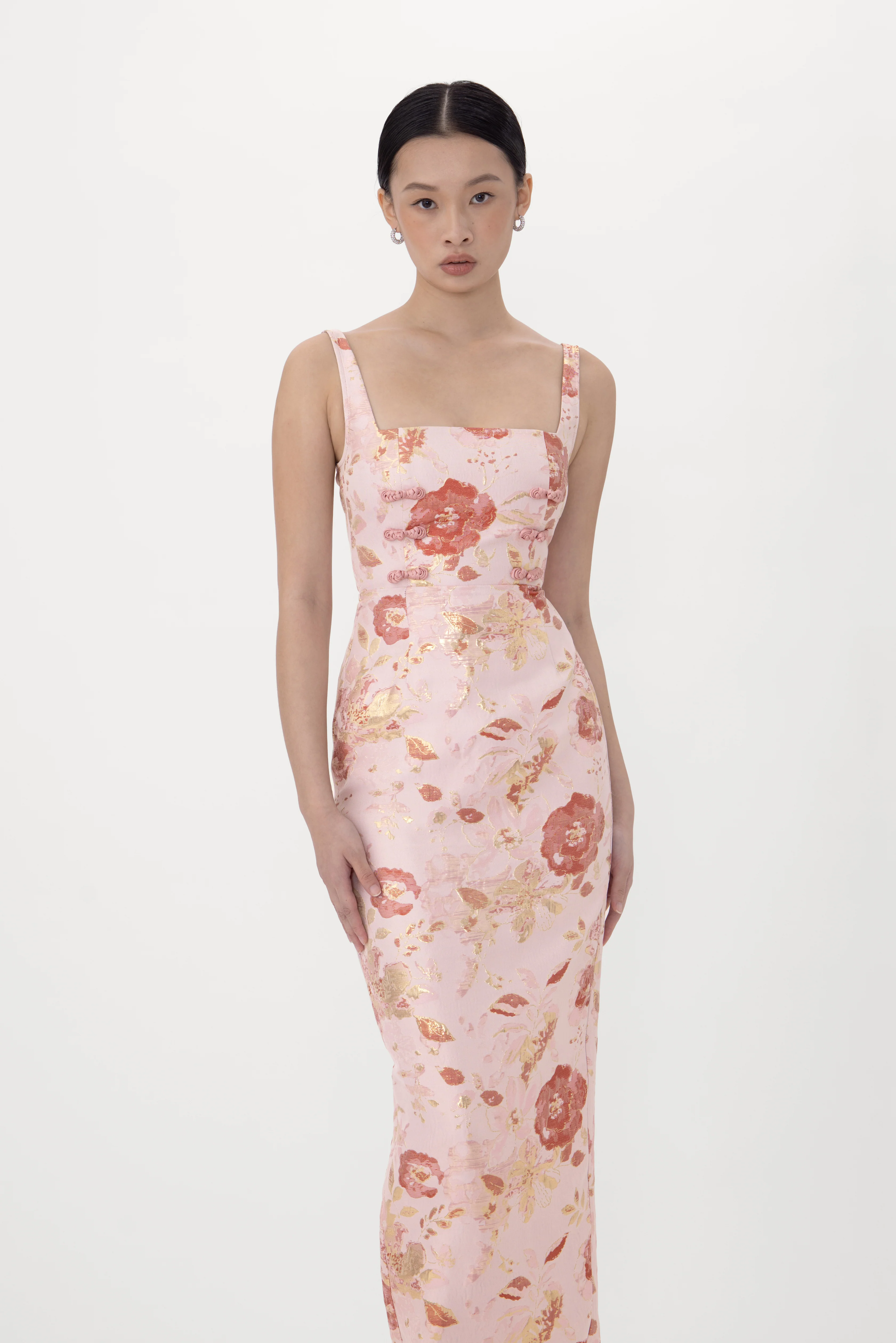 Eileen Jacquard Gown - Image 2