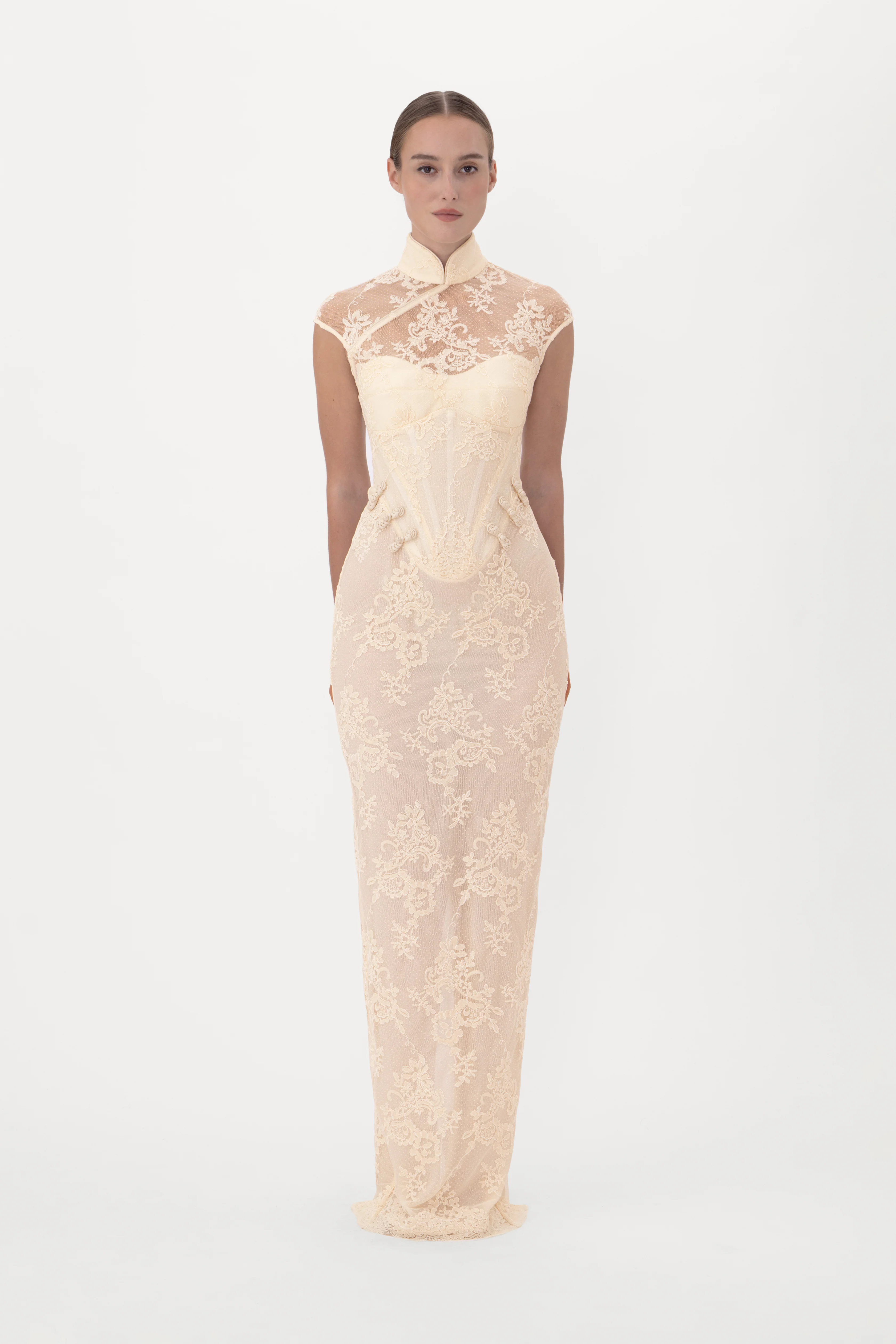 Emilia Lace Gown