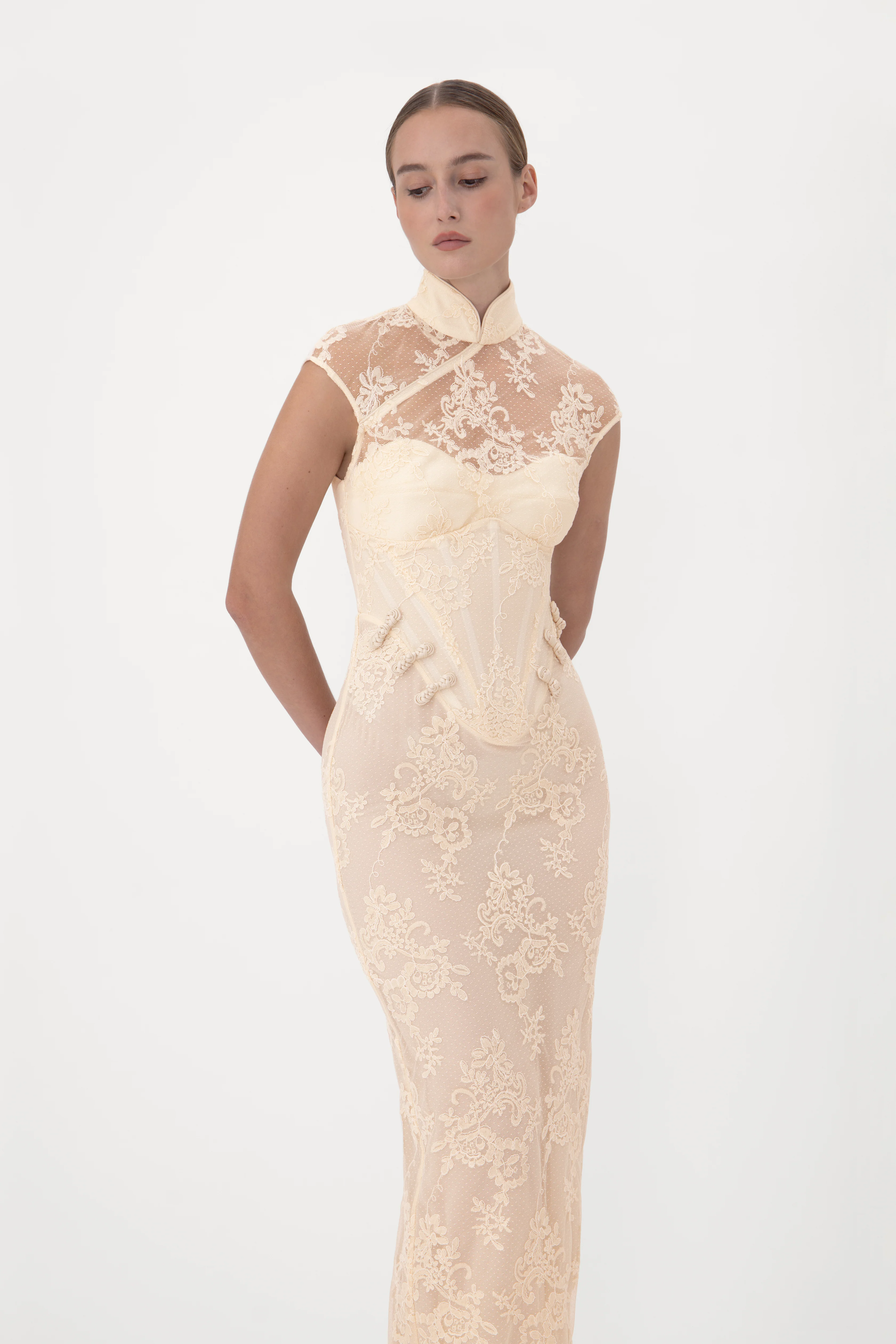 Emilia Lace Gown - Image 2