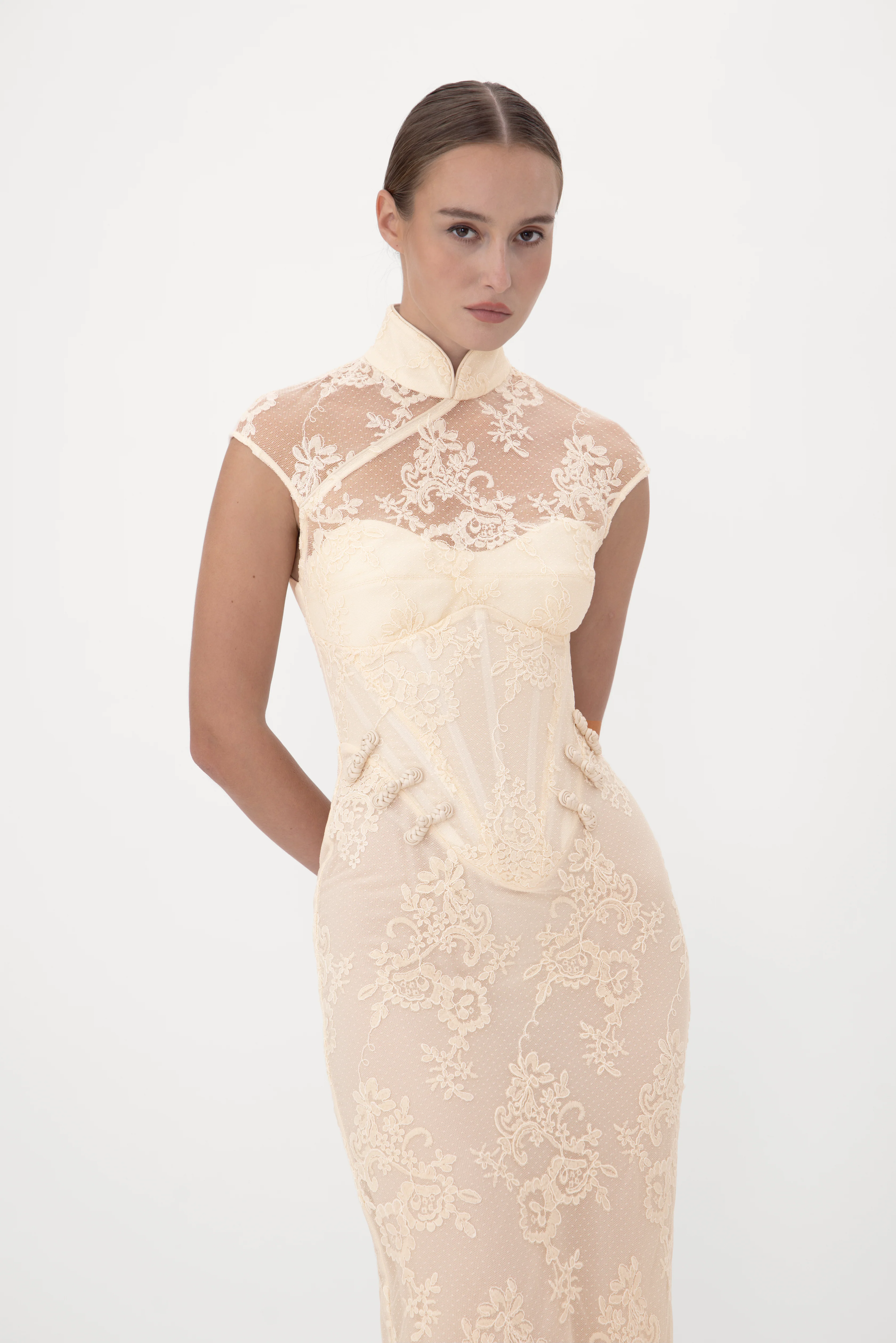 Emilia Lace Gown - Image 3