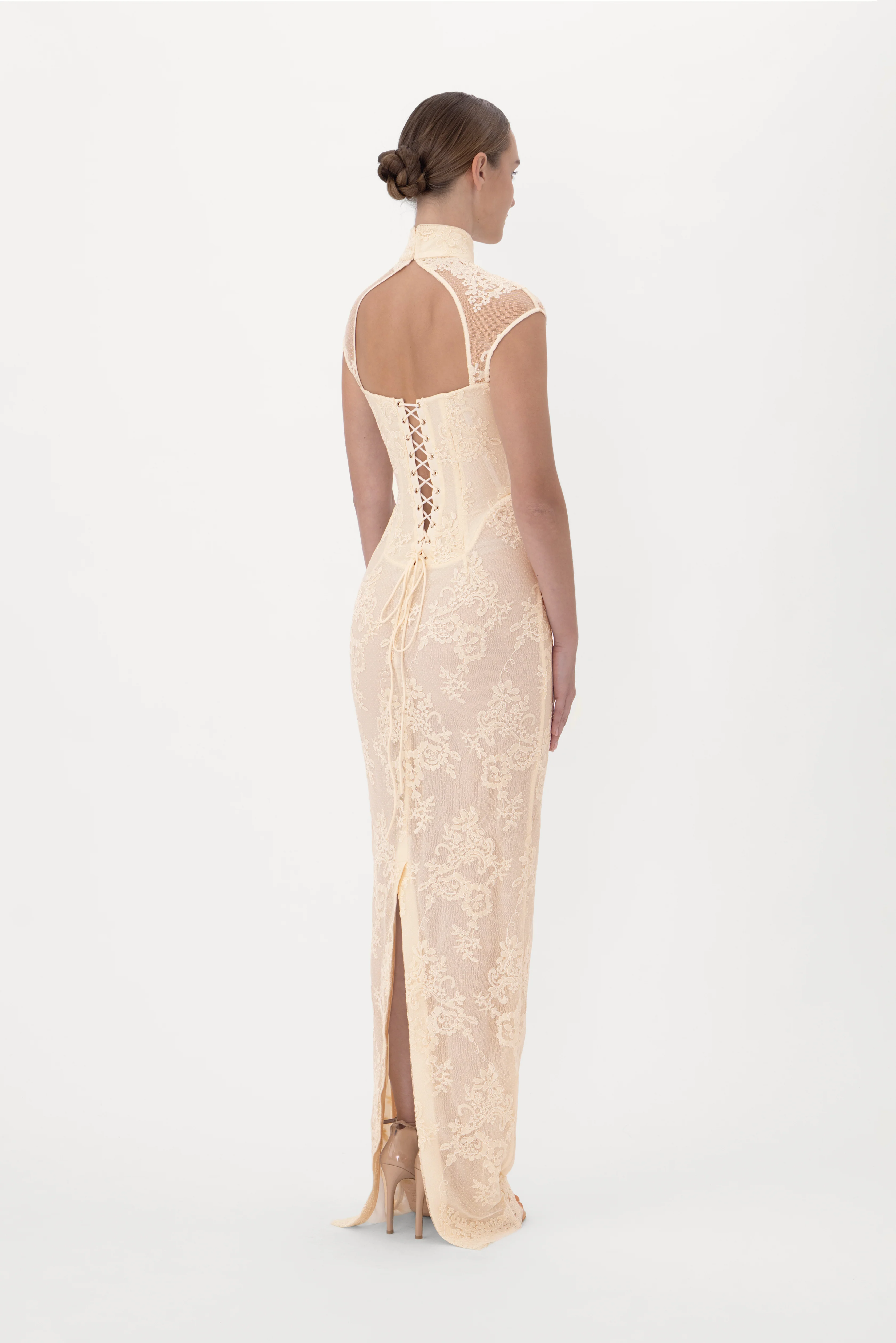 Emilia Lace Gown - Image 4