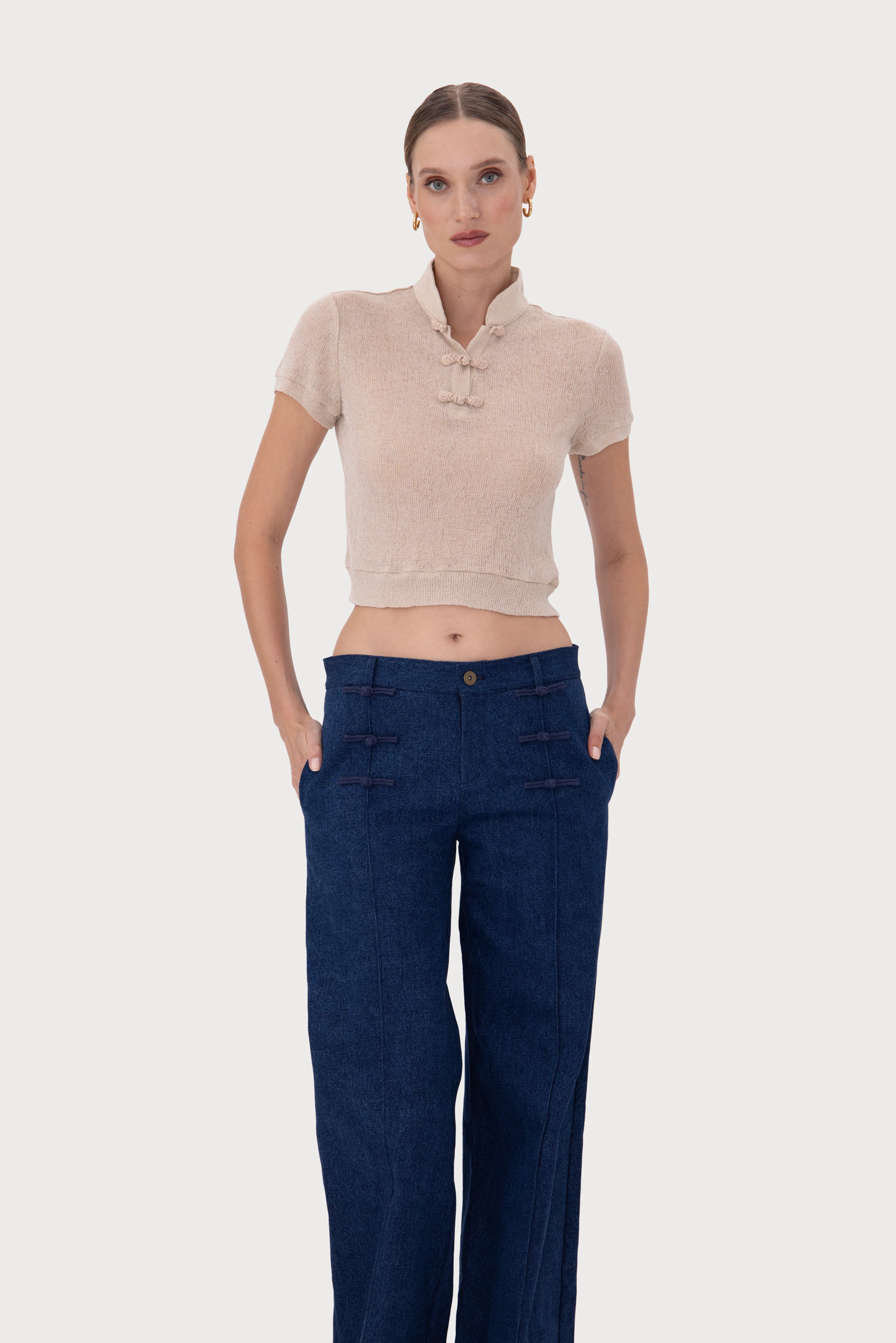 Enid Knit Polo - Image 3