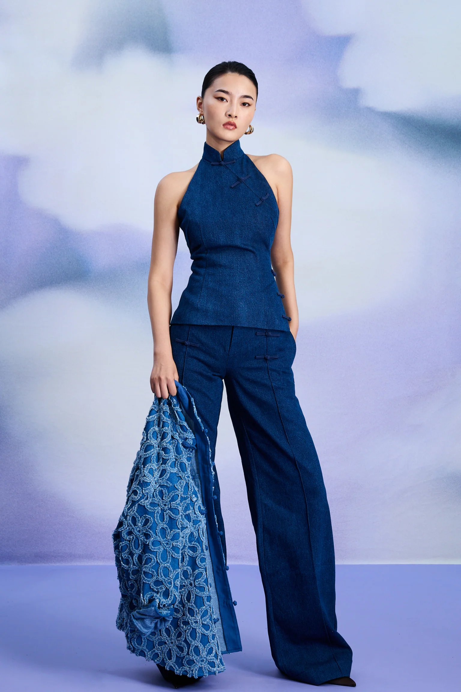 Ezra Denim Top - Image 2