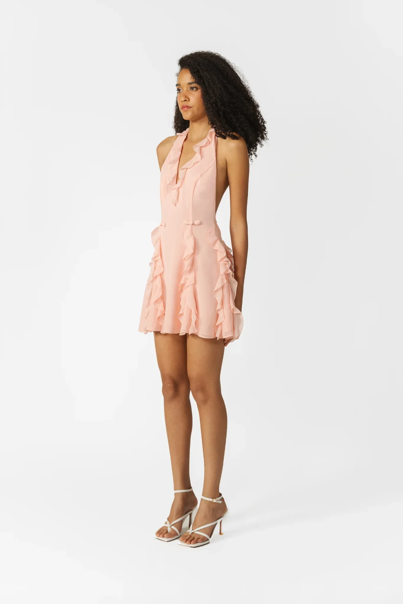 Fefe Ruffled Mini Dress - Image 3