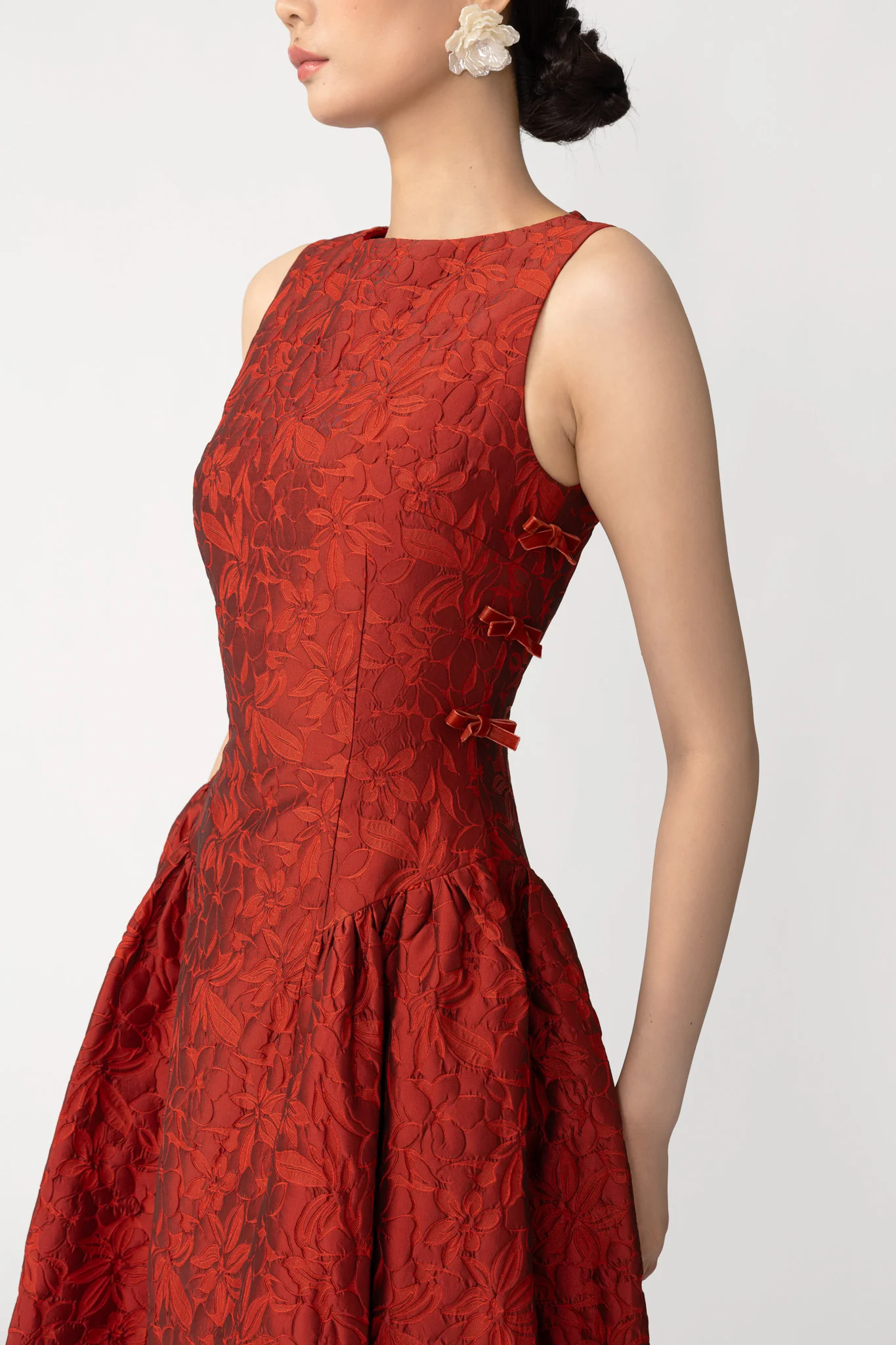 Francesca Jacquard Gown - Image 3