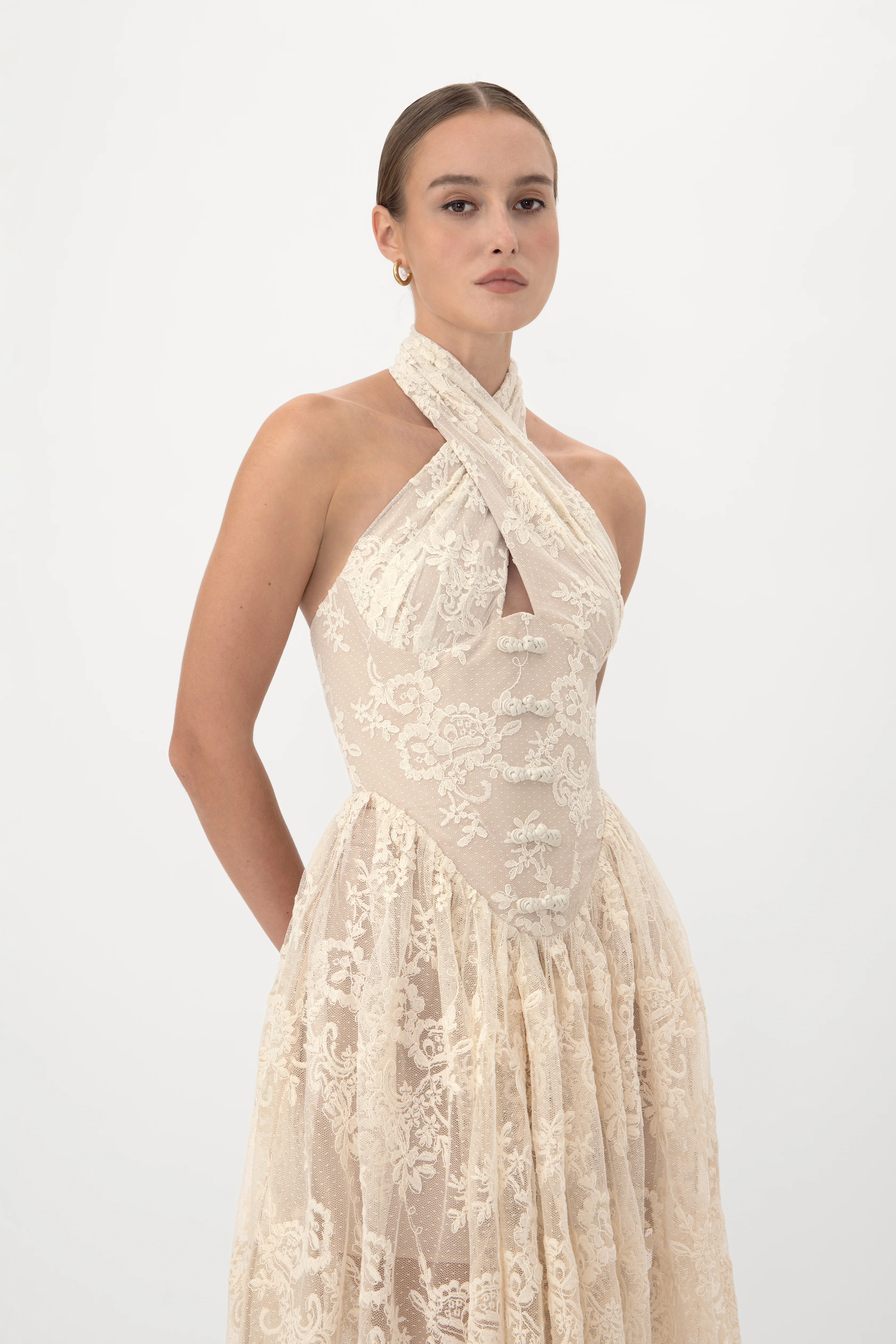Hallie Lace Gown - Image 2