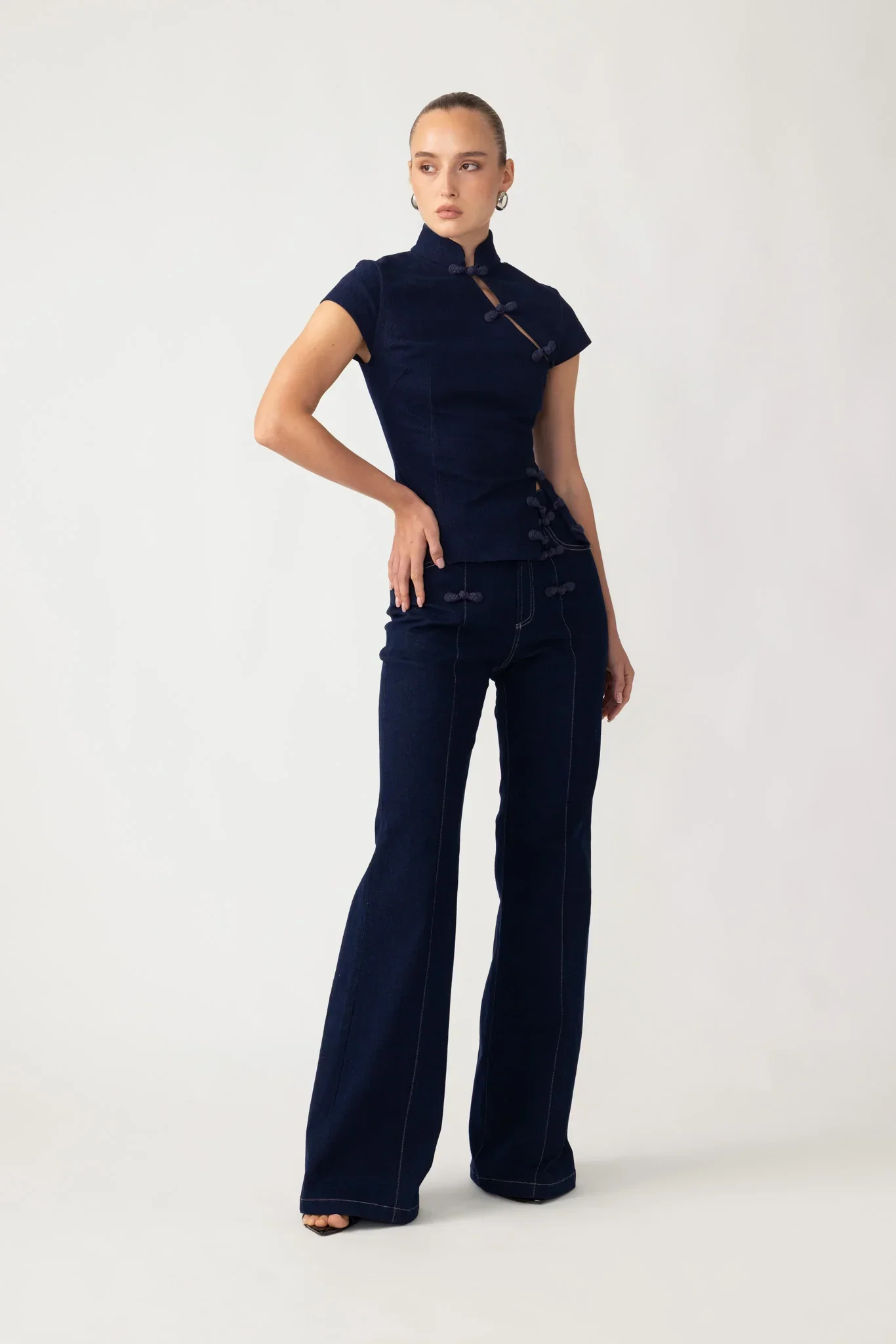 Iris Denim Top - Image 3