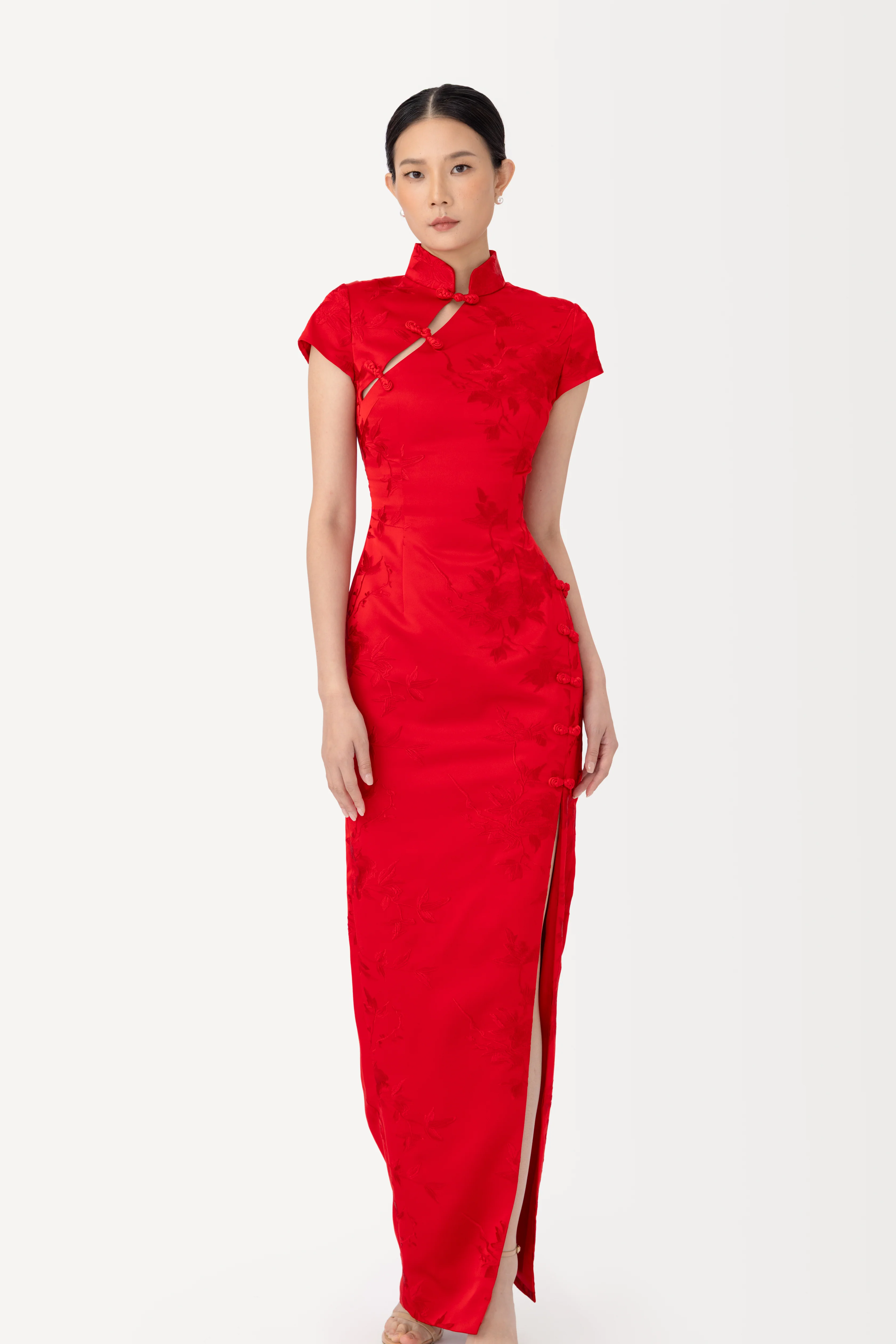 Isabella Embroidered Gown - Image 4