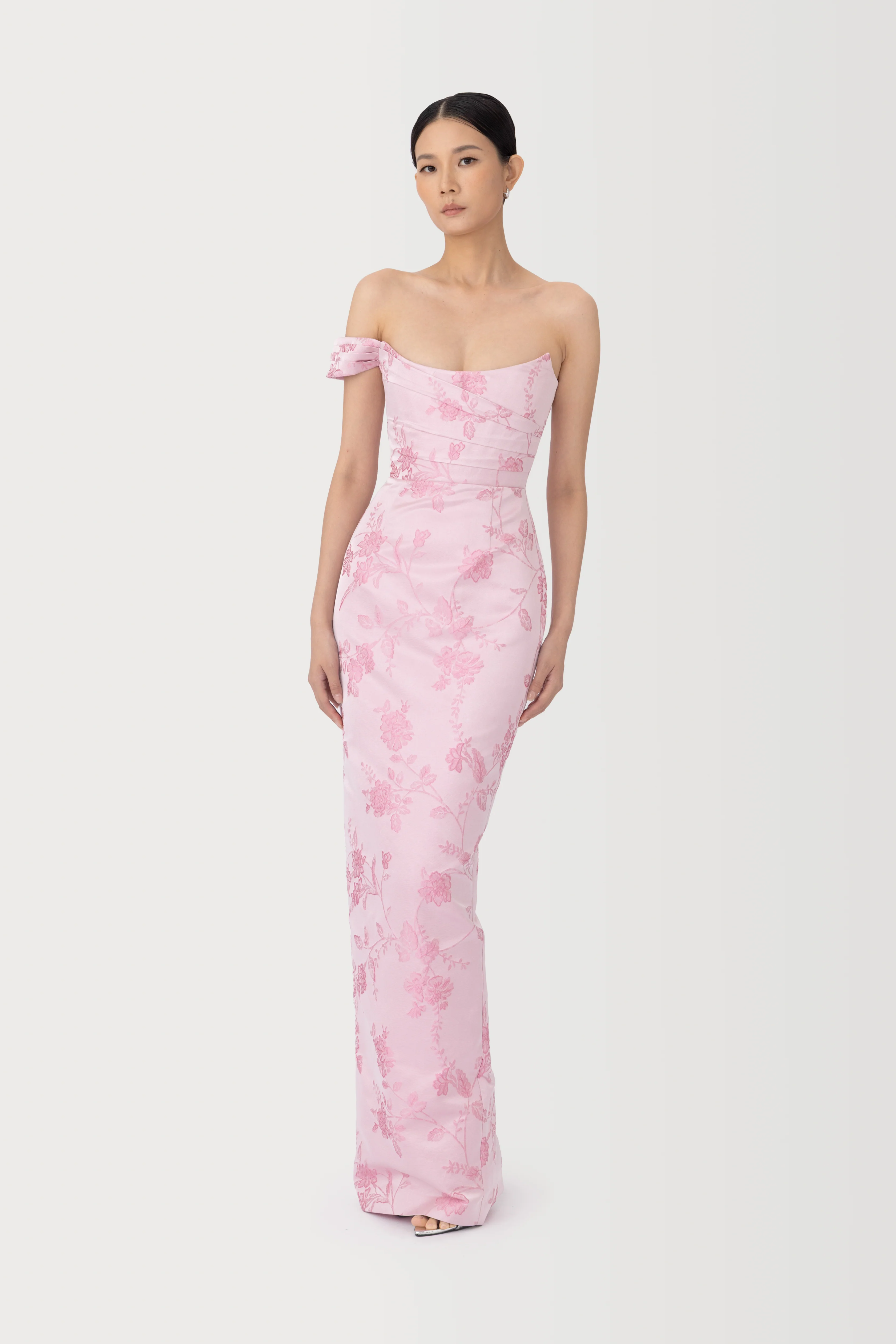 Jackson Brocade Gown - Image 2