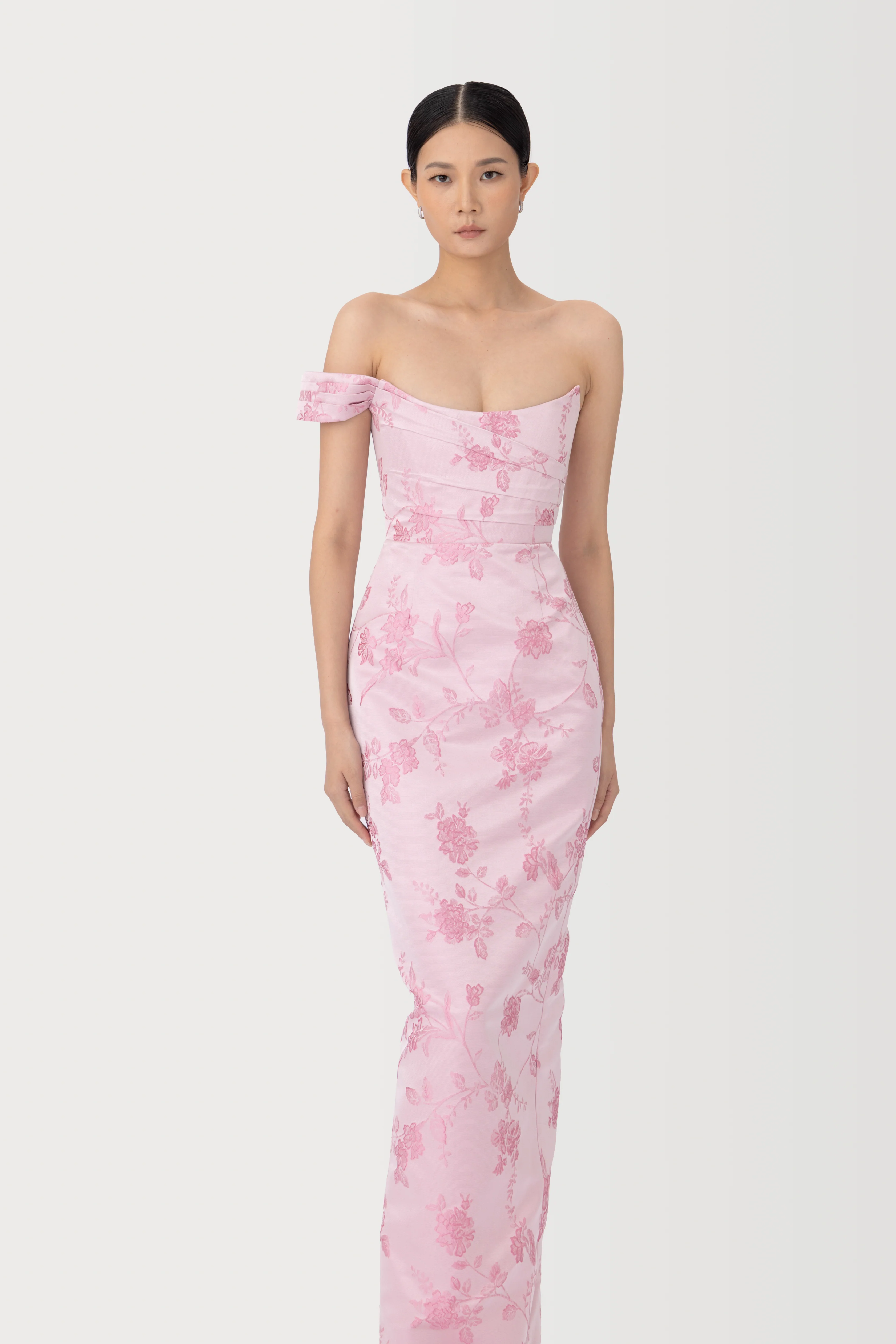 Jackson Brocade Gown - Image 3