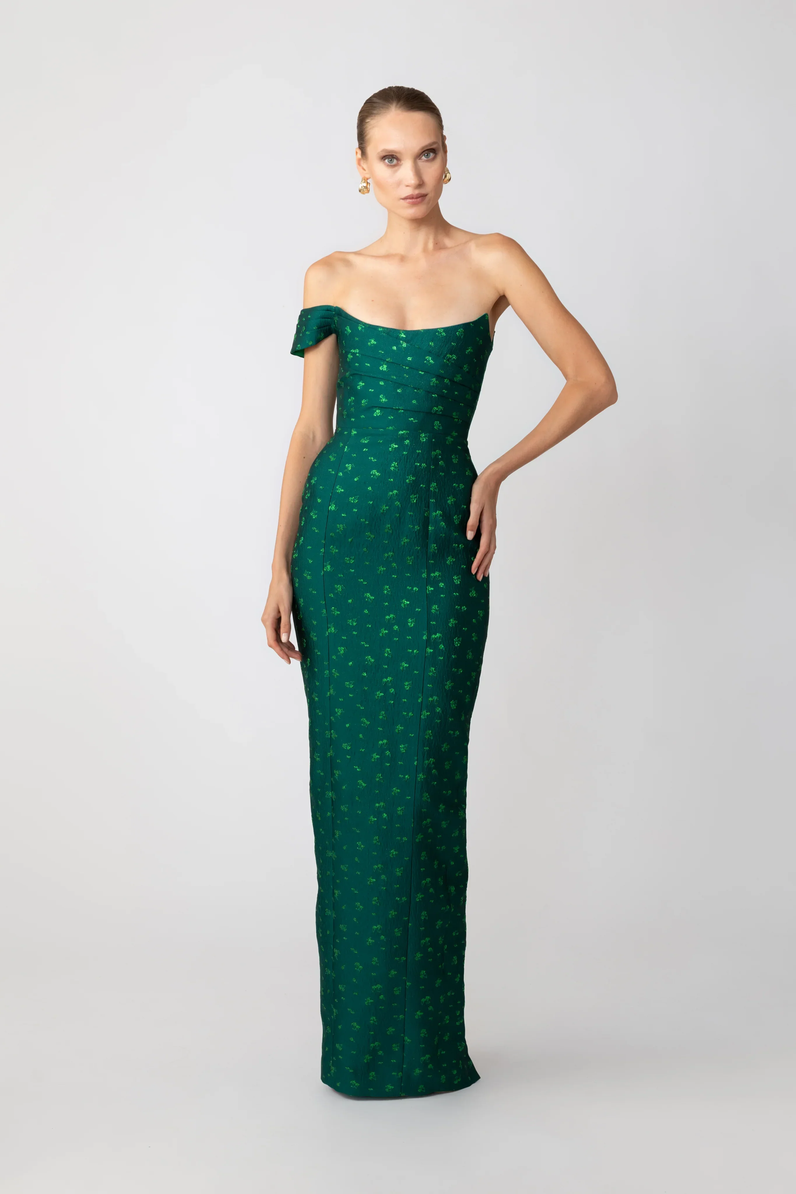 Jackson Jacquard Gown - Image 2
