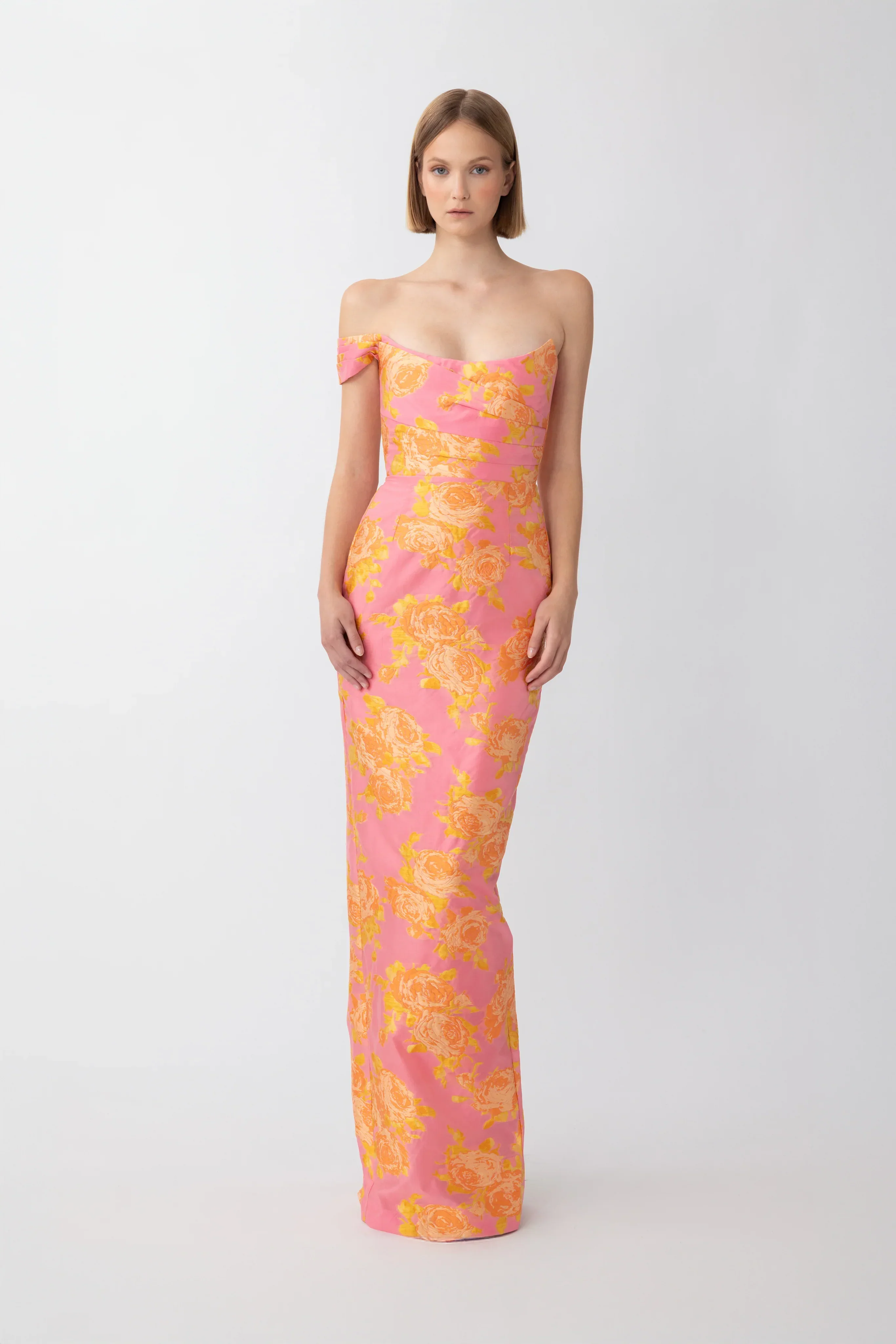 Jackson Jacquard Gown - Image 3