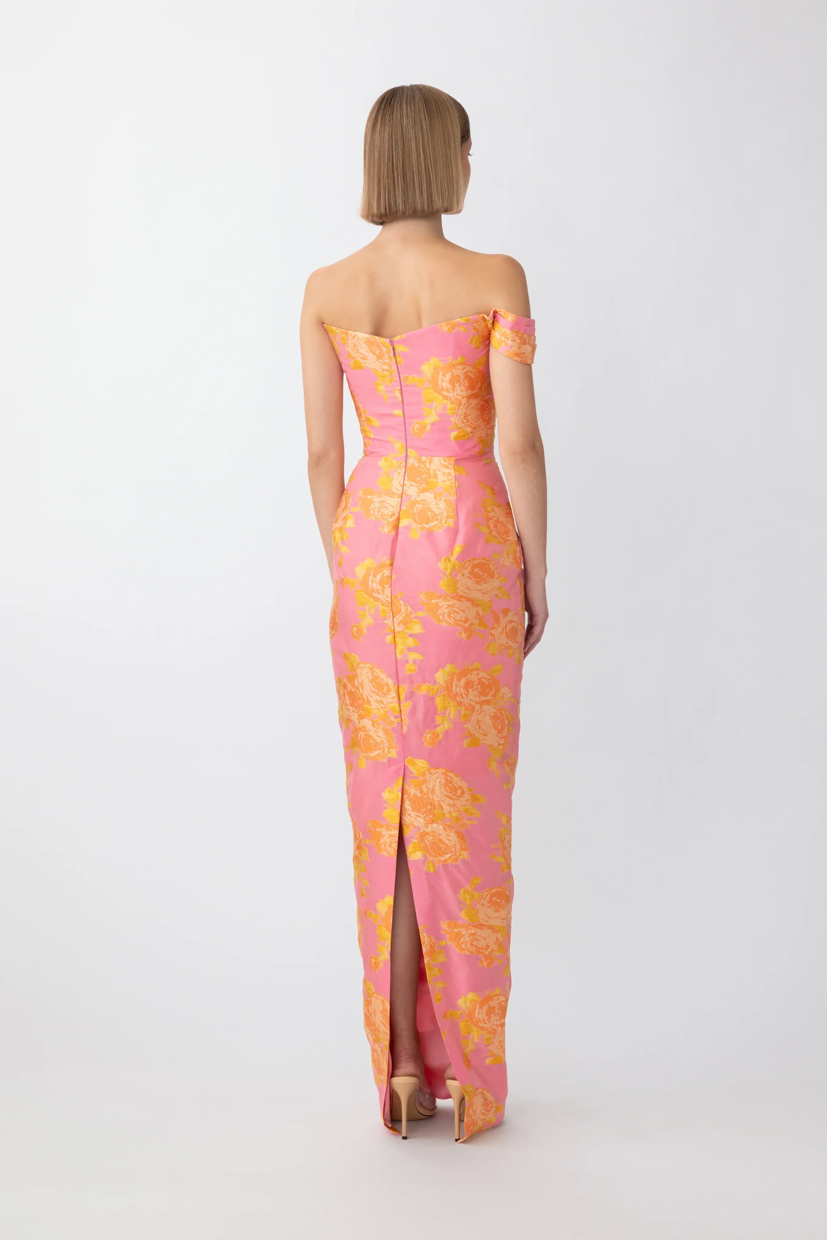 Jackson Jacquard Gown - Image 4