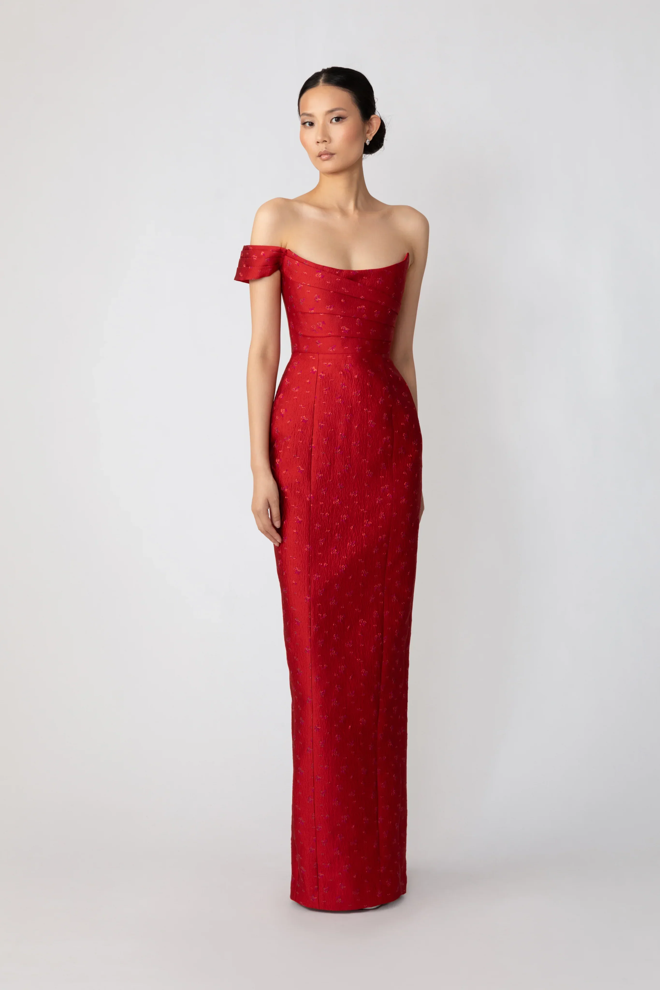 Jackson Jacquard Gown - Image 3