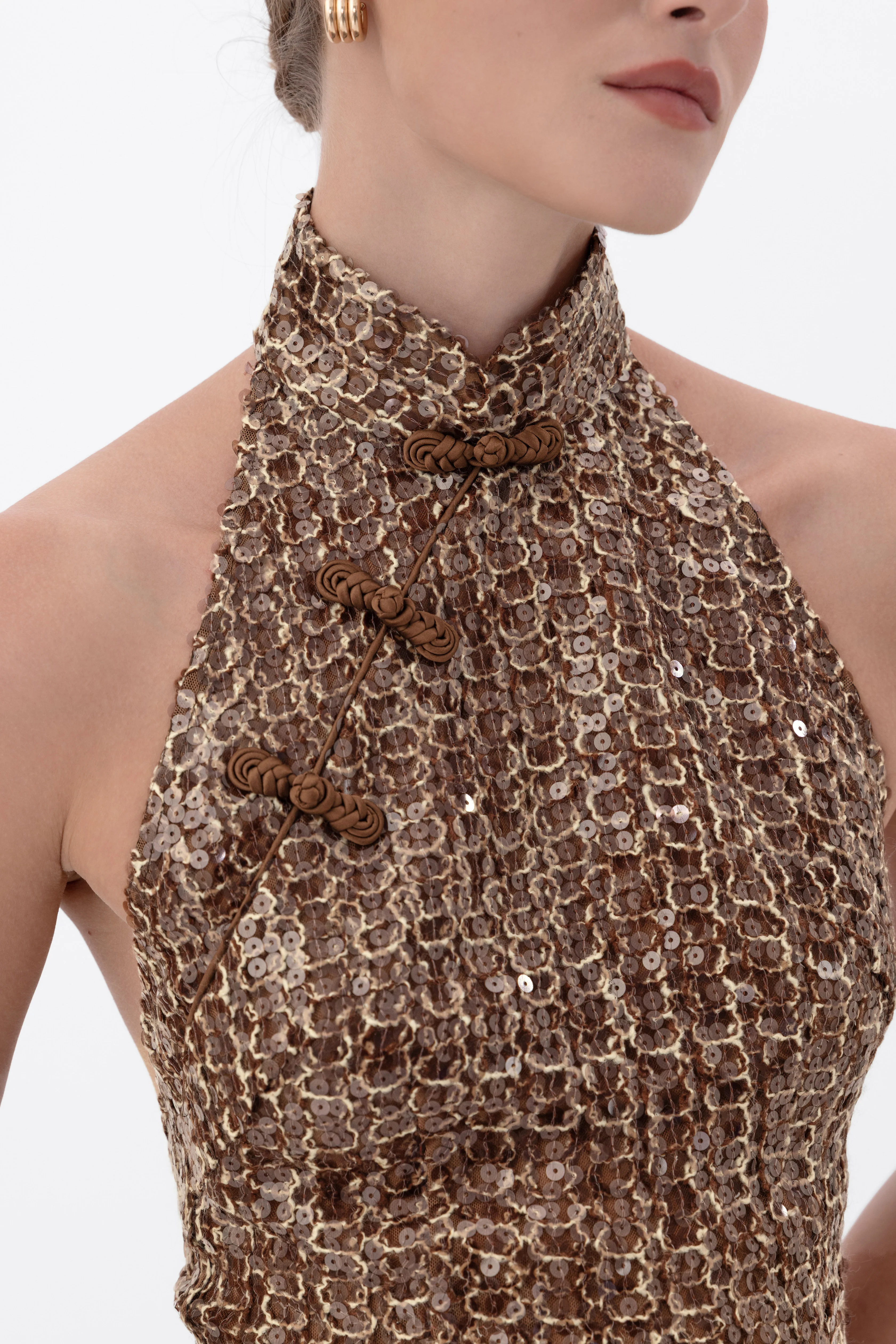 Jacqui Sequin Mini Dress - Image 5