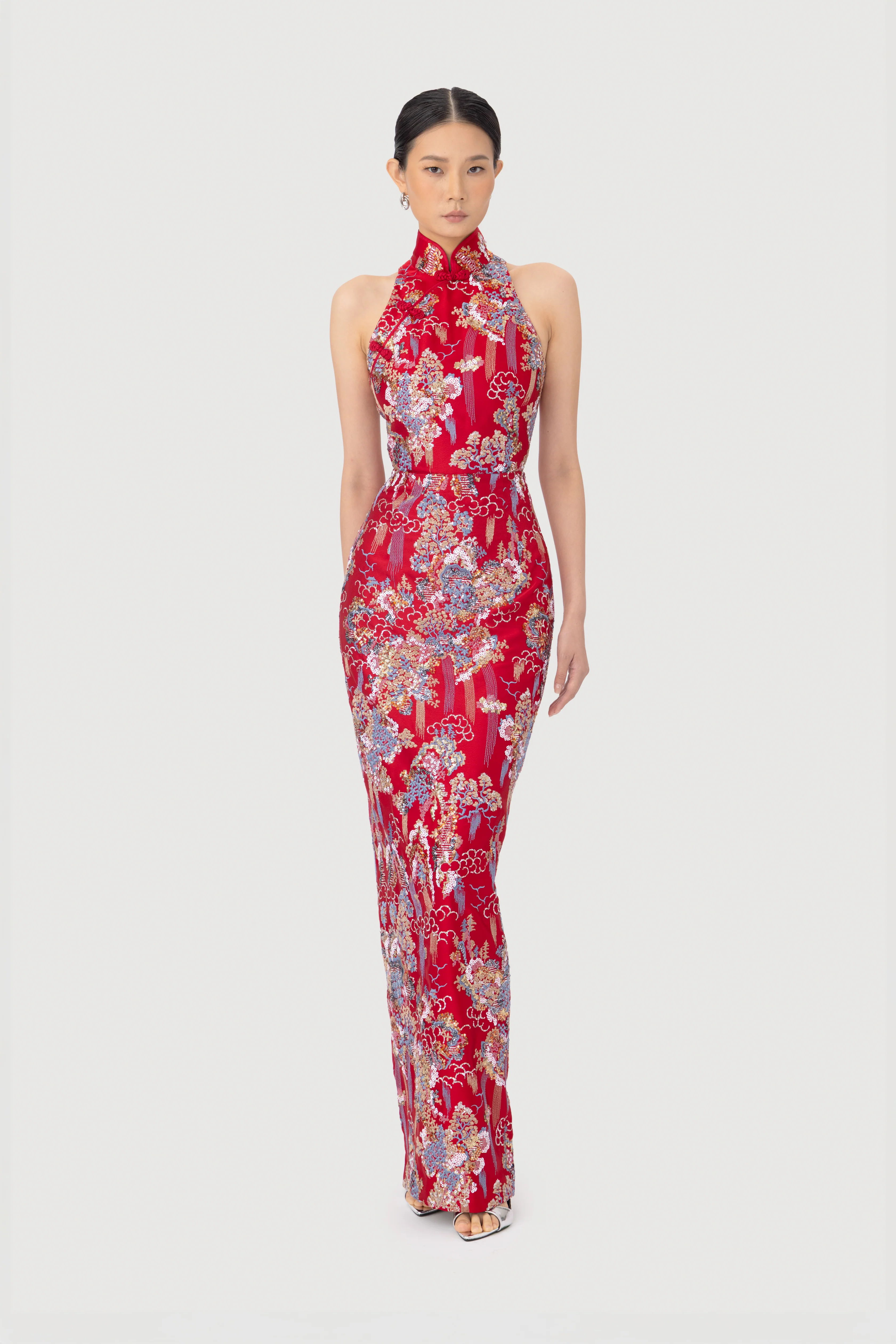 Jillian Embroidered Gown - Image 4
