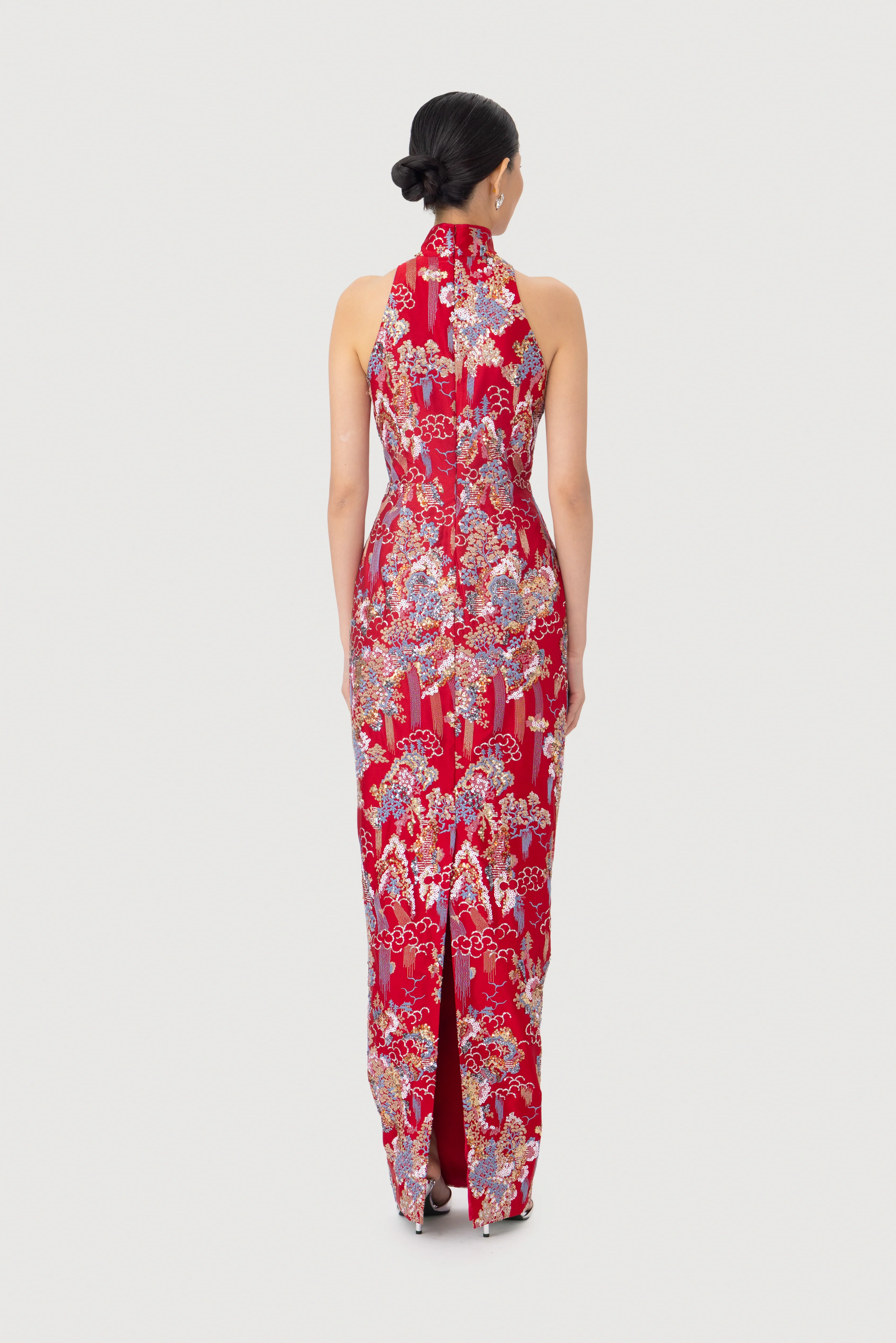 Jillian Embroidered Gown - Image 5