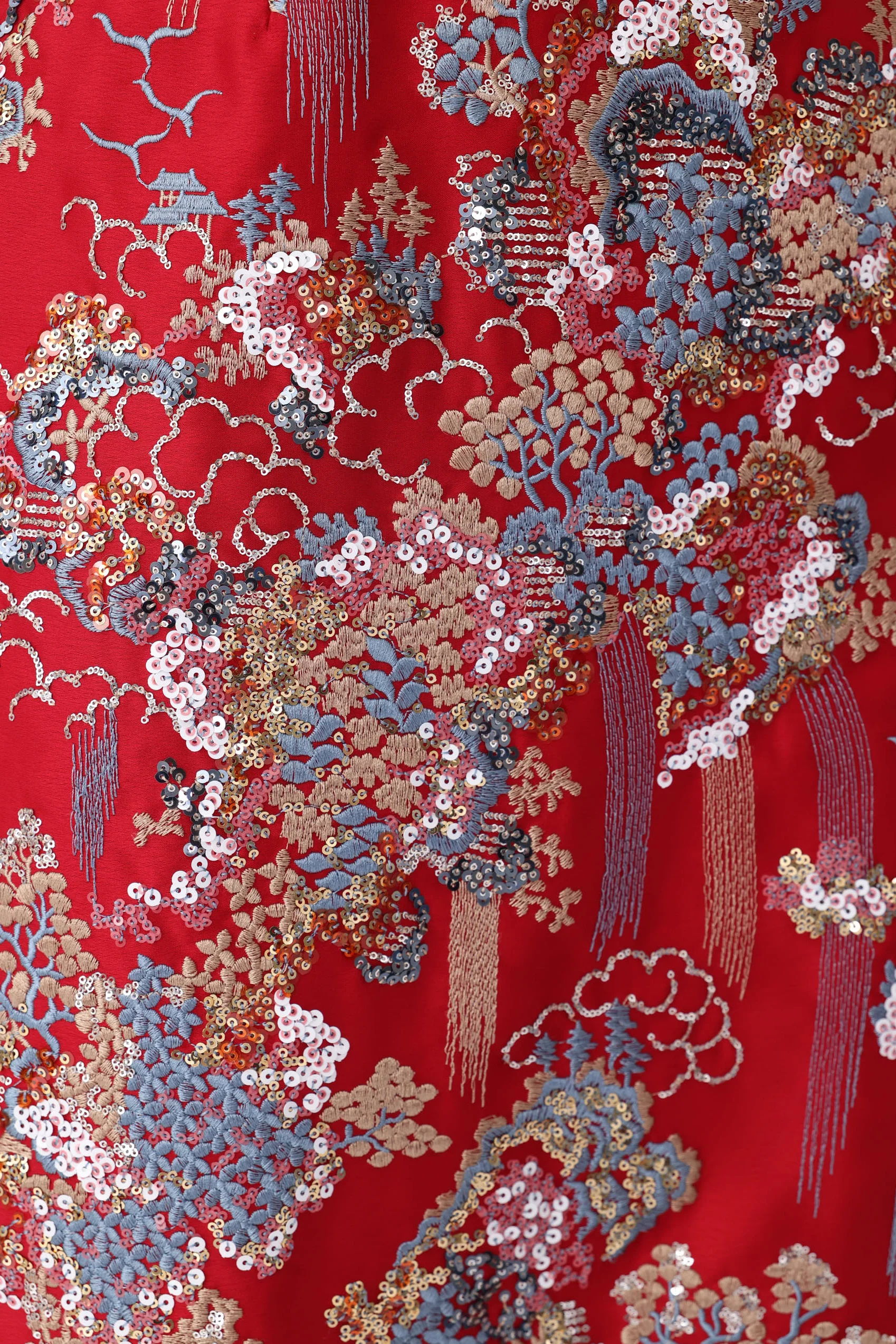 Jillian Embroidered Gown - Image 6