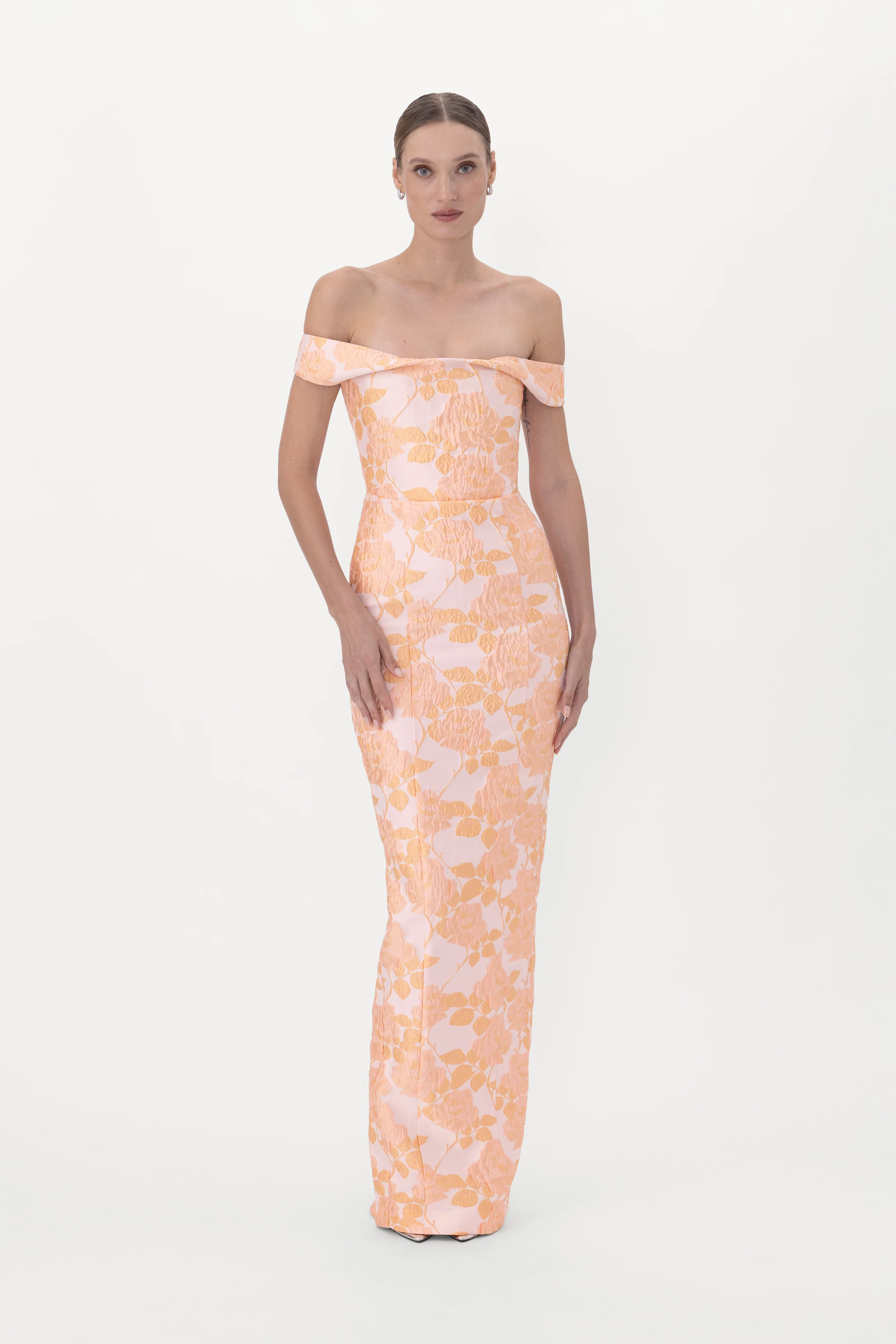 Joanna Jacquard Gown - Image 2