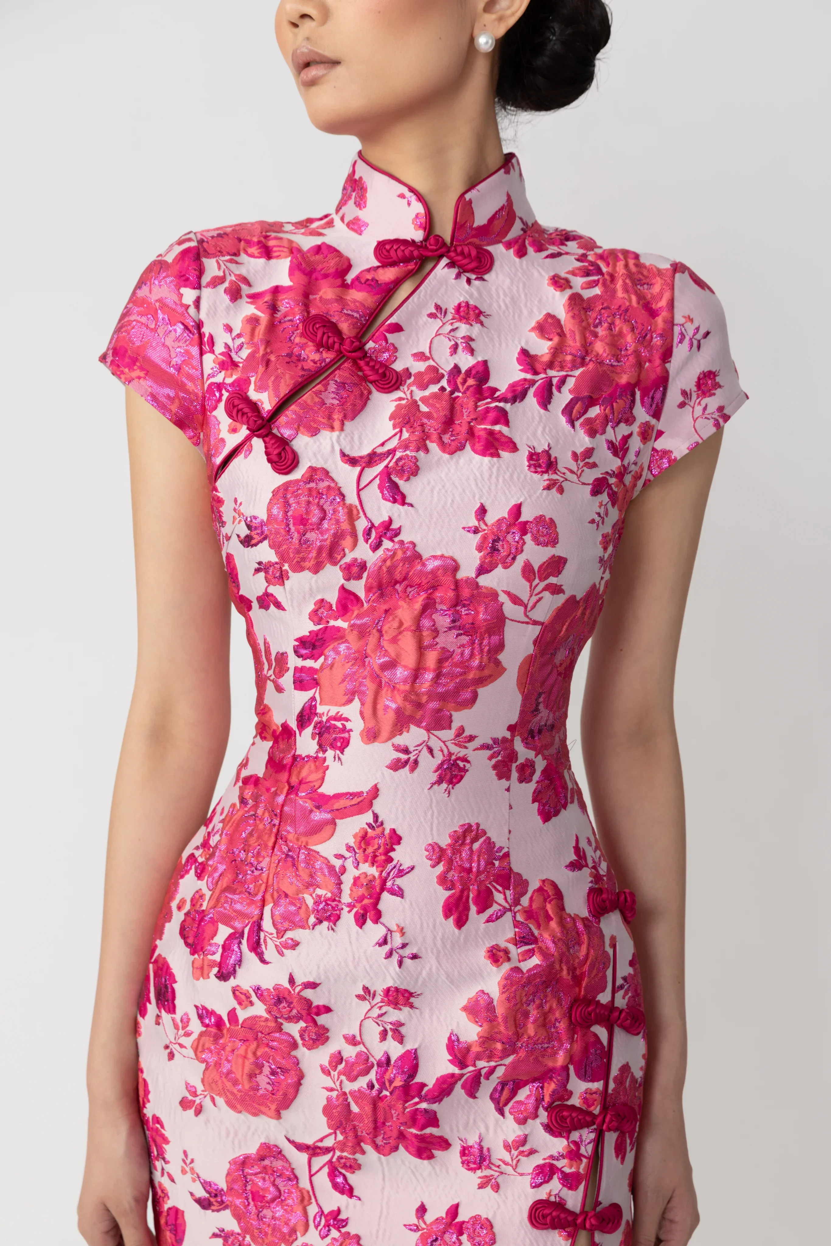 Josephine Jacquard Dress - Image 3
