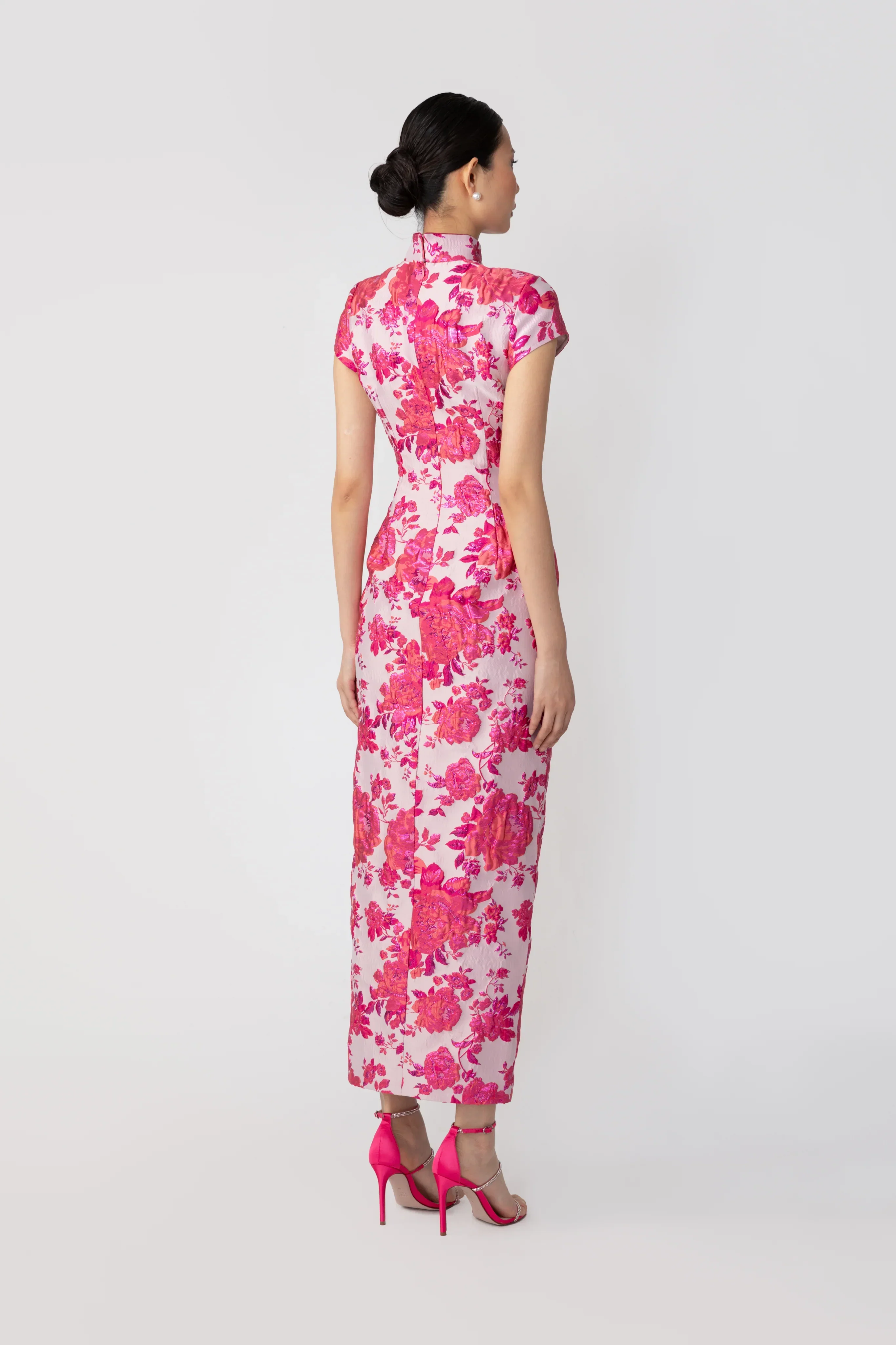 Josephine Jacquard Dress - Image 4