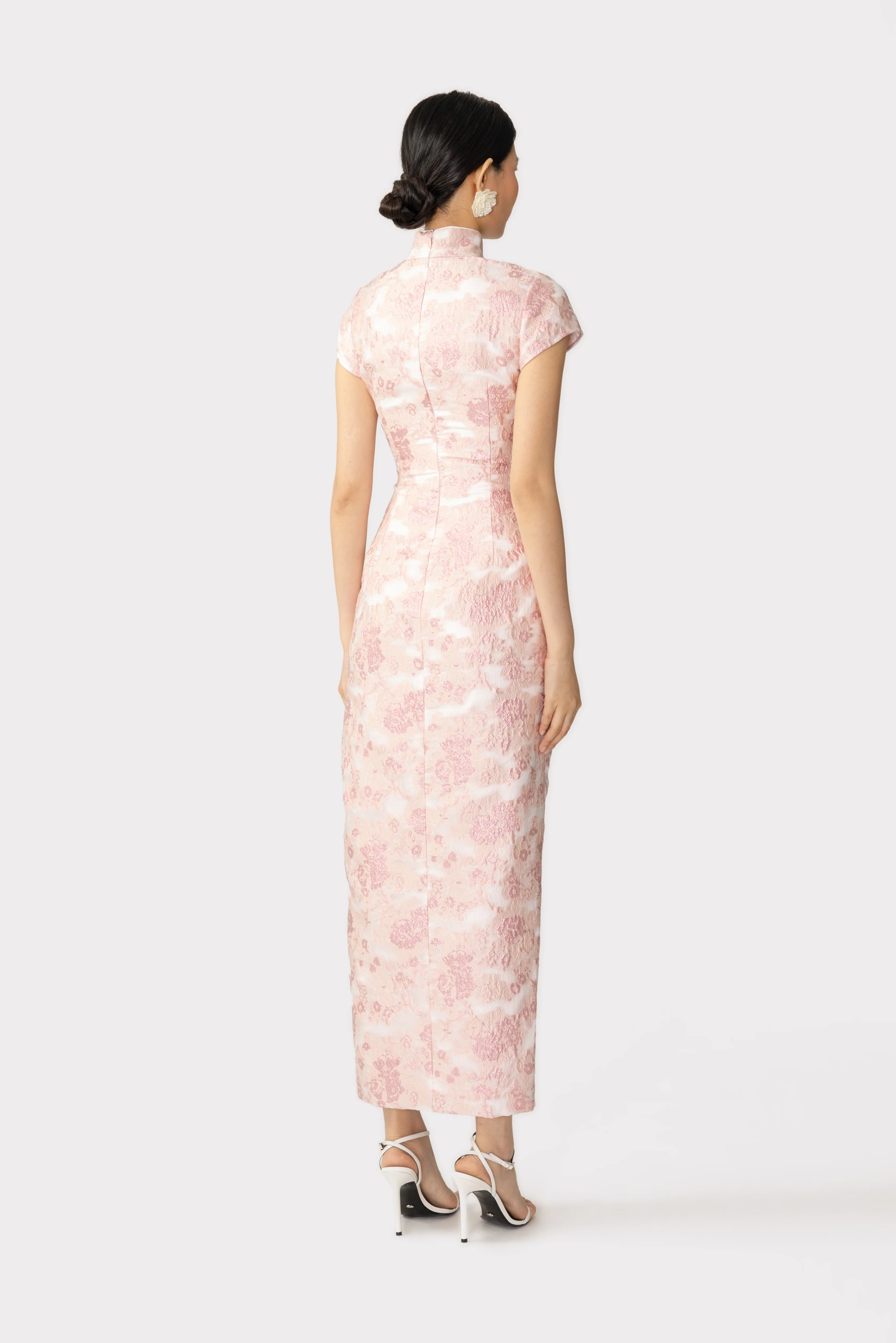 Josephine Jacquard Dress - Image 4