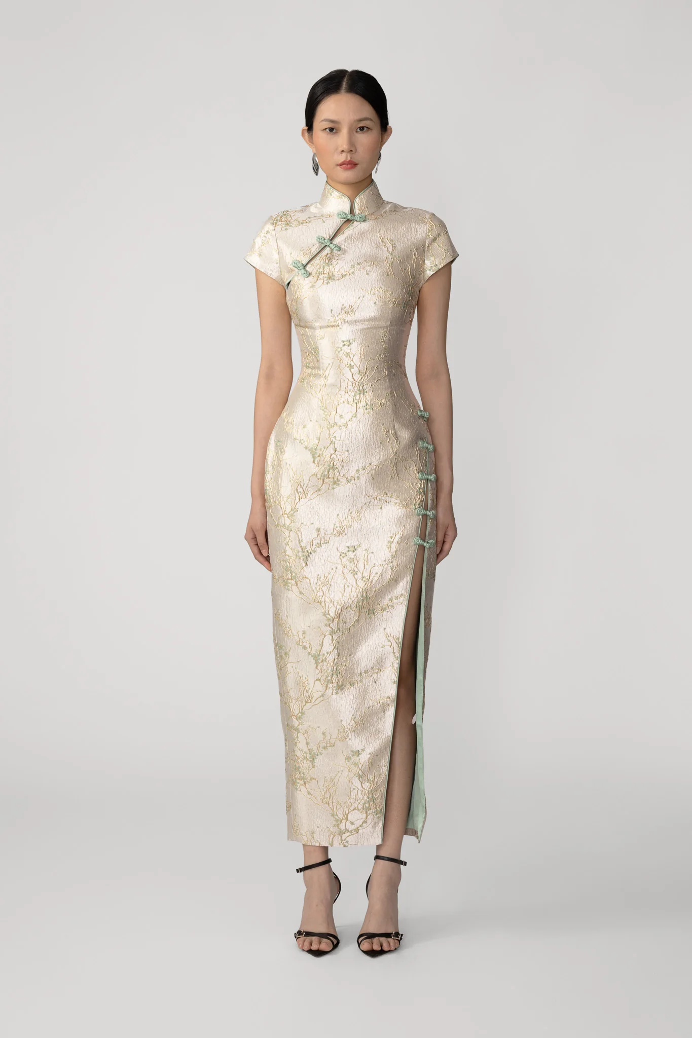 Josephine Jacquard Dress - Image 5